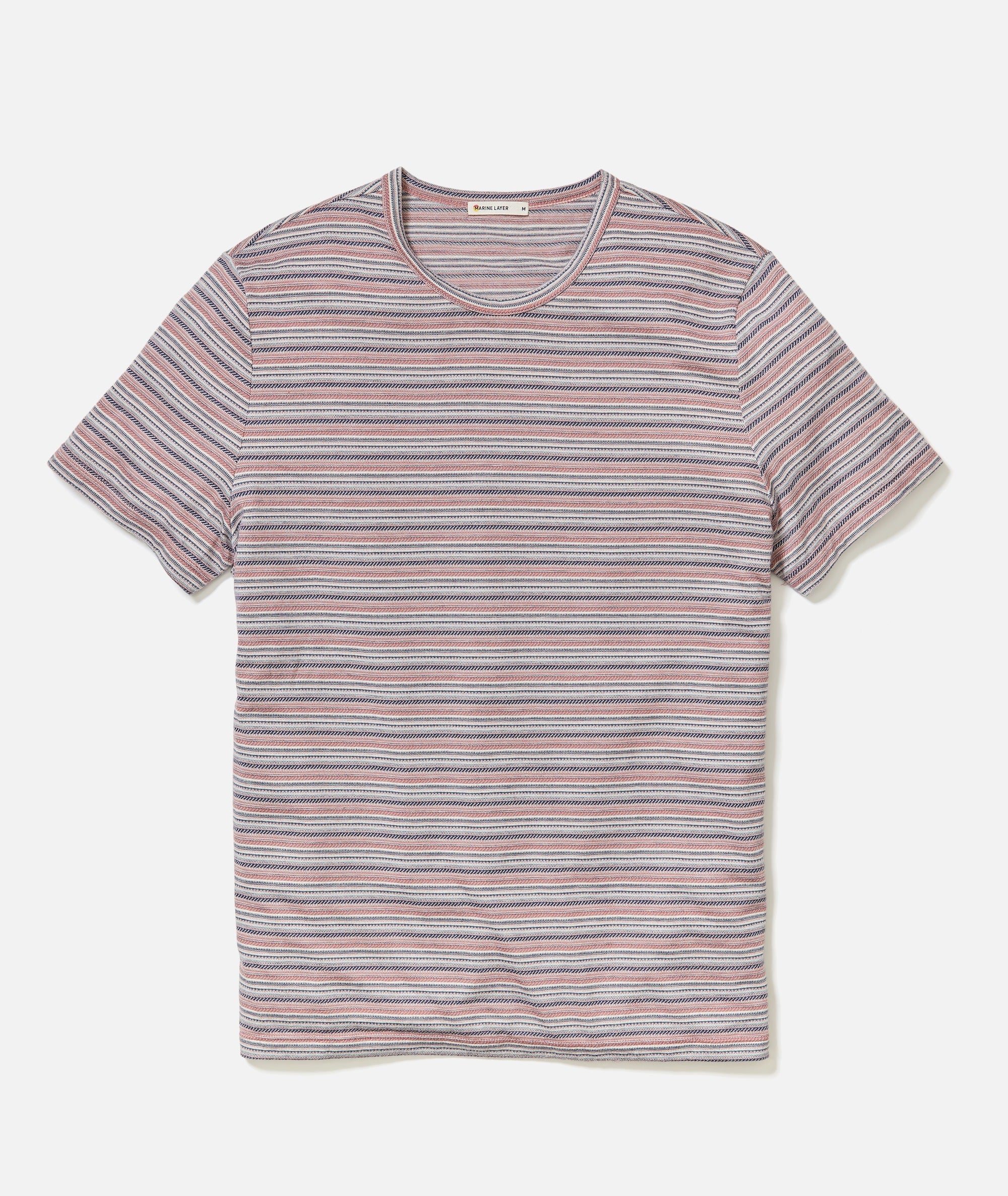 Signature Jacquard Crew Tee