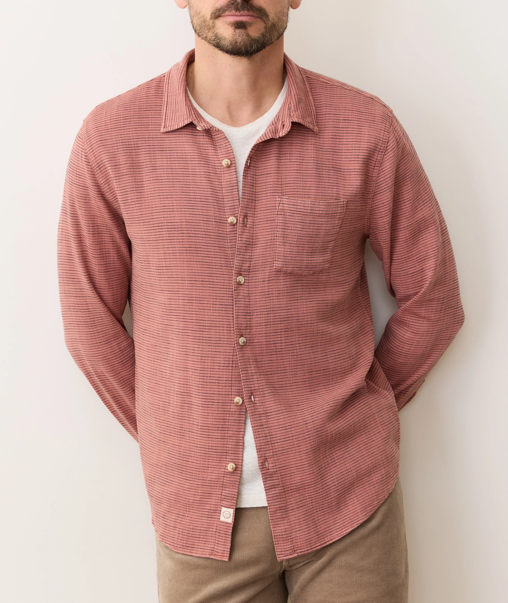 Stretch Selvage Long Sleeve Shirt - Image 5