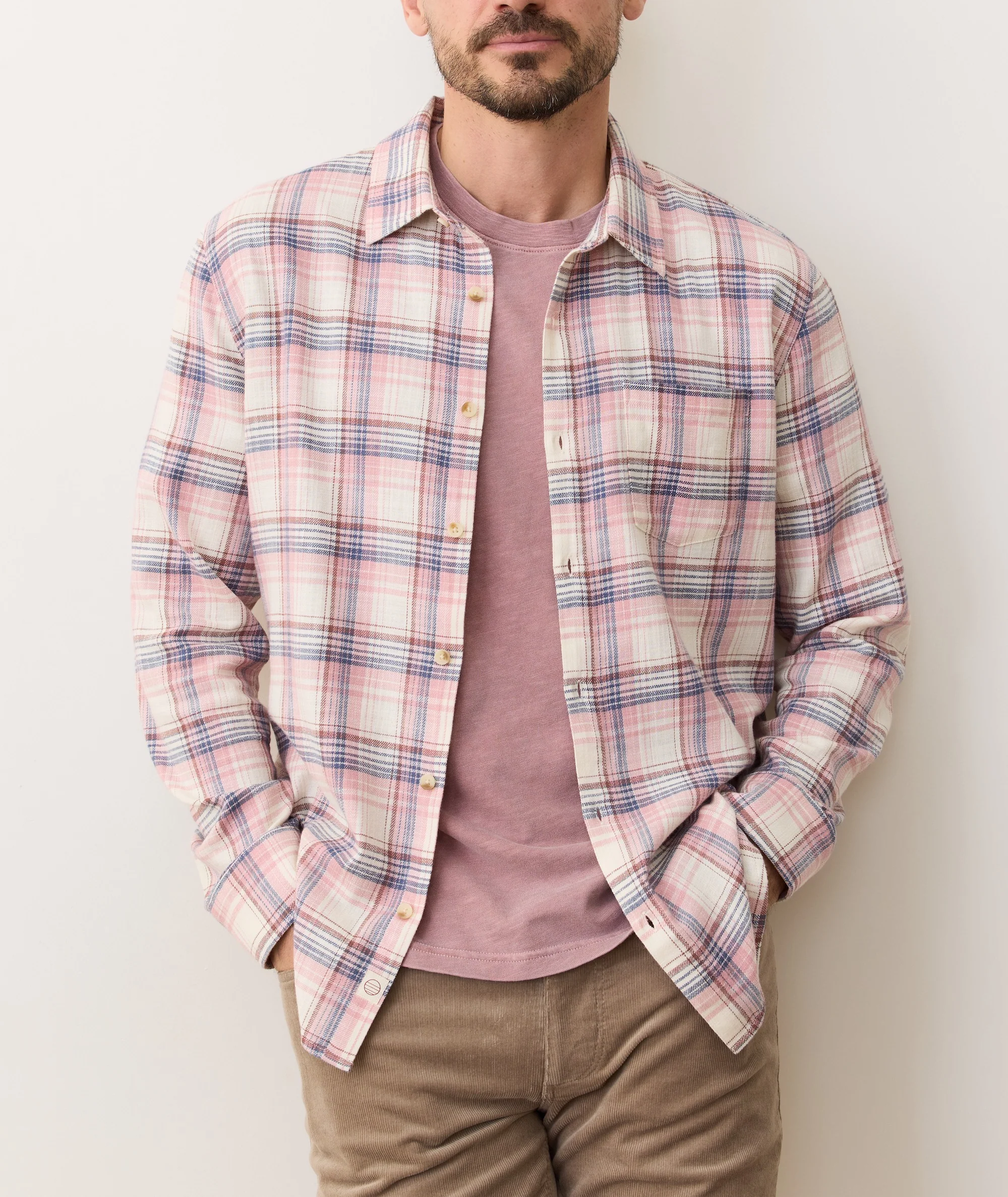 Stretch Selvage Long Sleeve Shirt - Image 4
