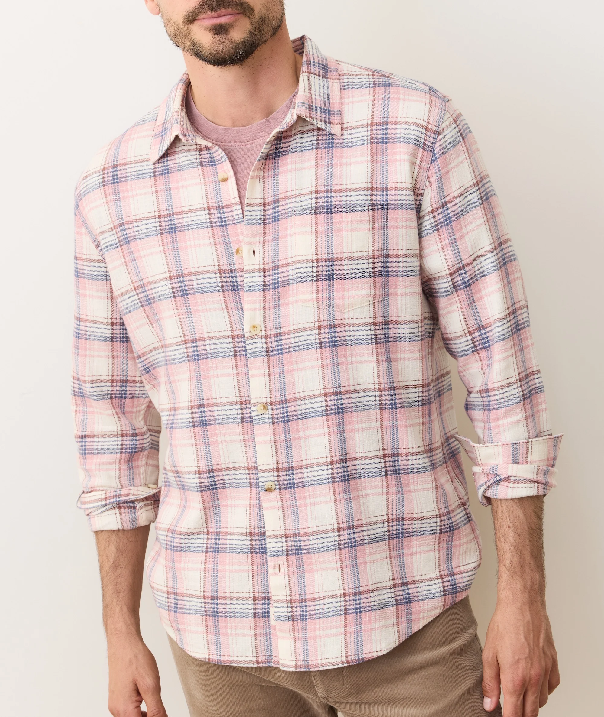 Stretch Selvage Long Sleeve Shirt - Image 10