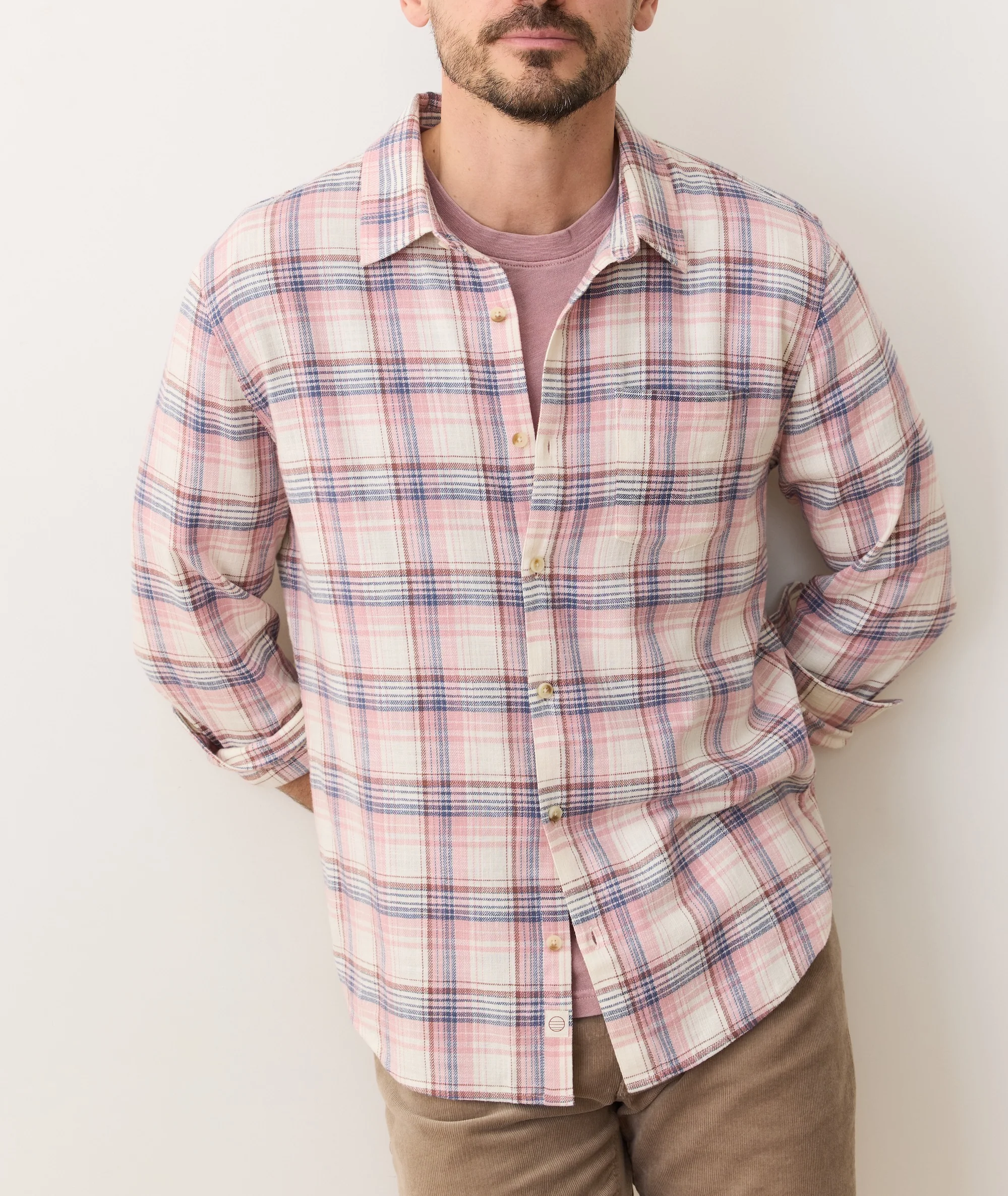 Stretch Selvage Long Sleeve Shirt - Image 8
