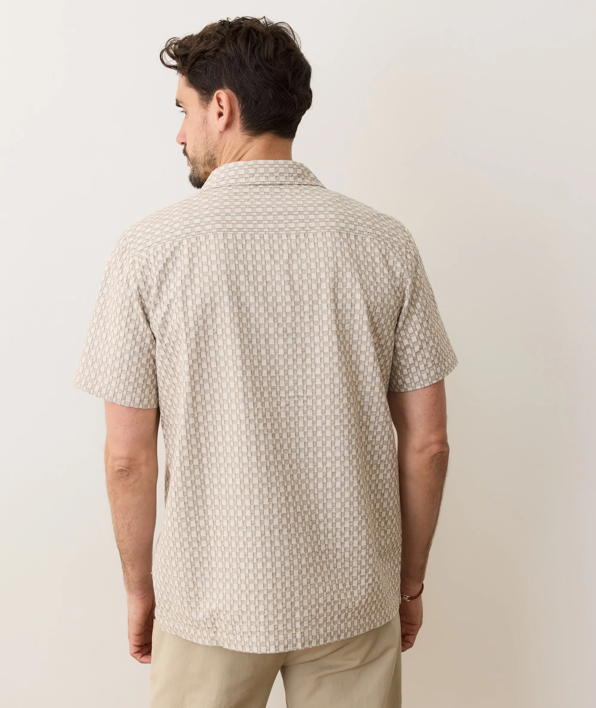 Landon Checkered Resort Shirt - Image 5