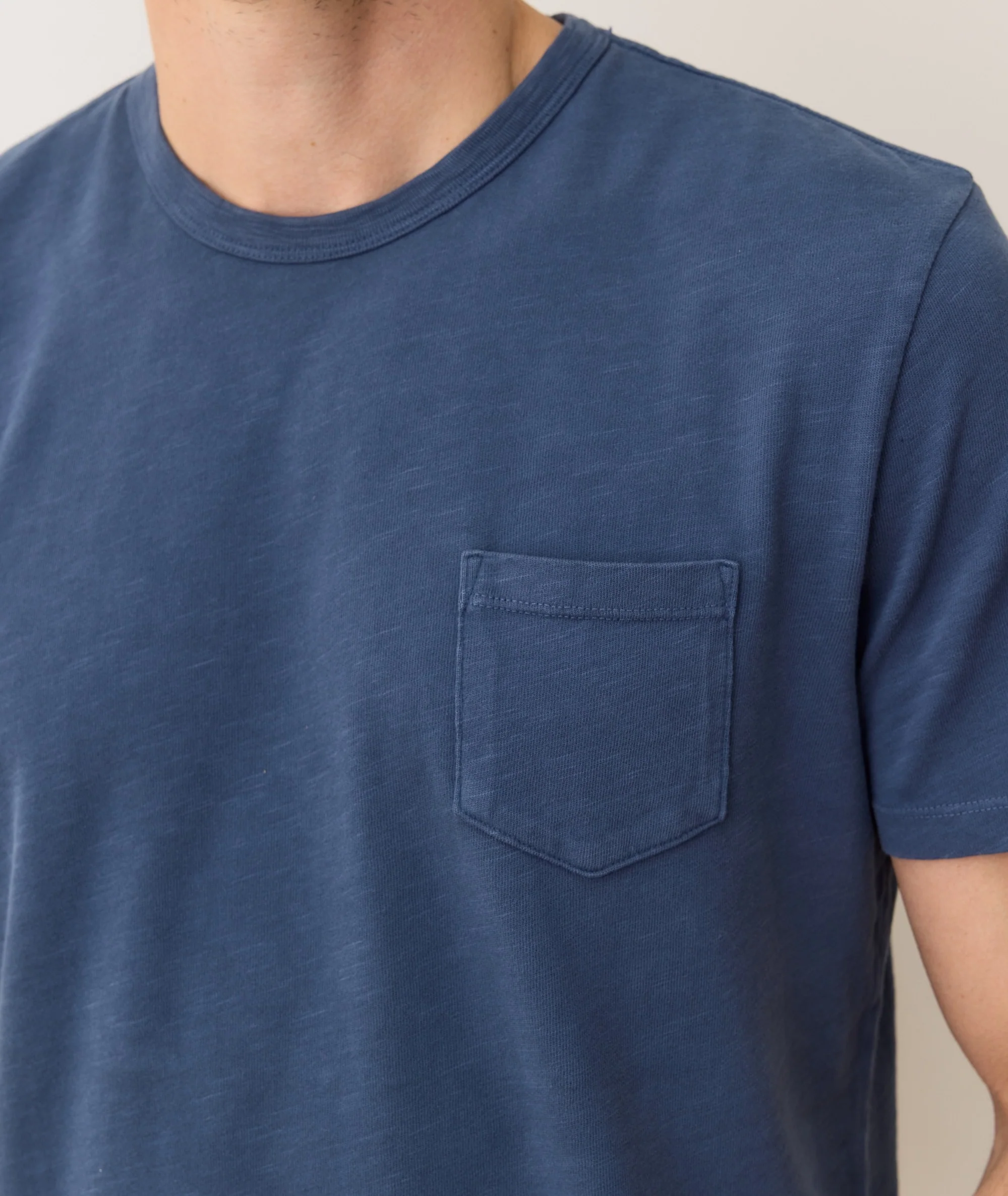 Classic Heavy Slub Pocket Tee - Image 5