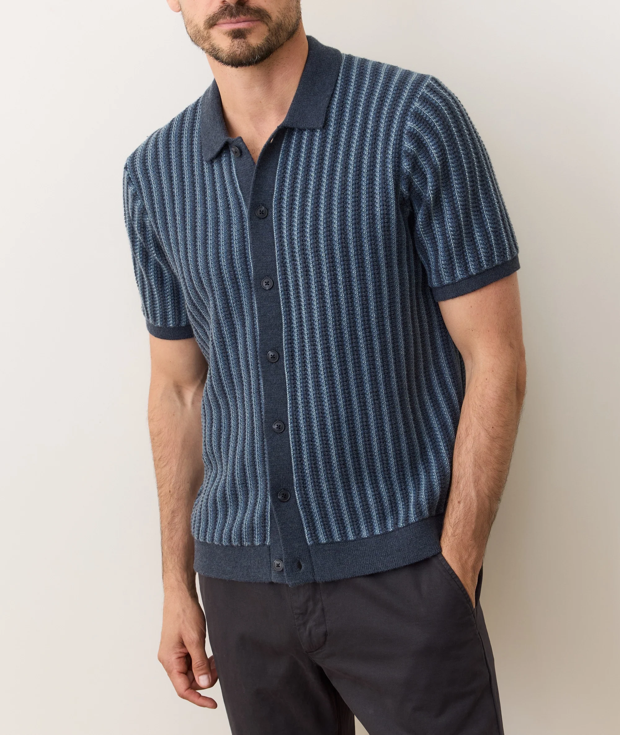 Graham Sweater Button Down - Image 3