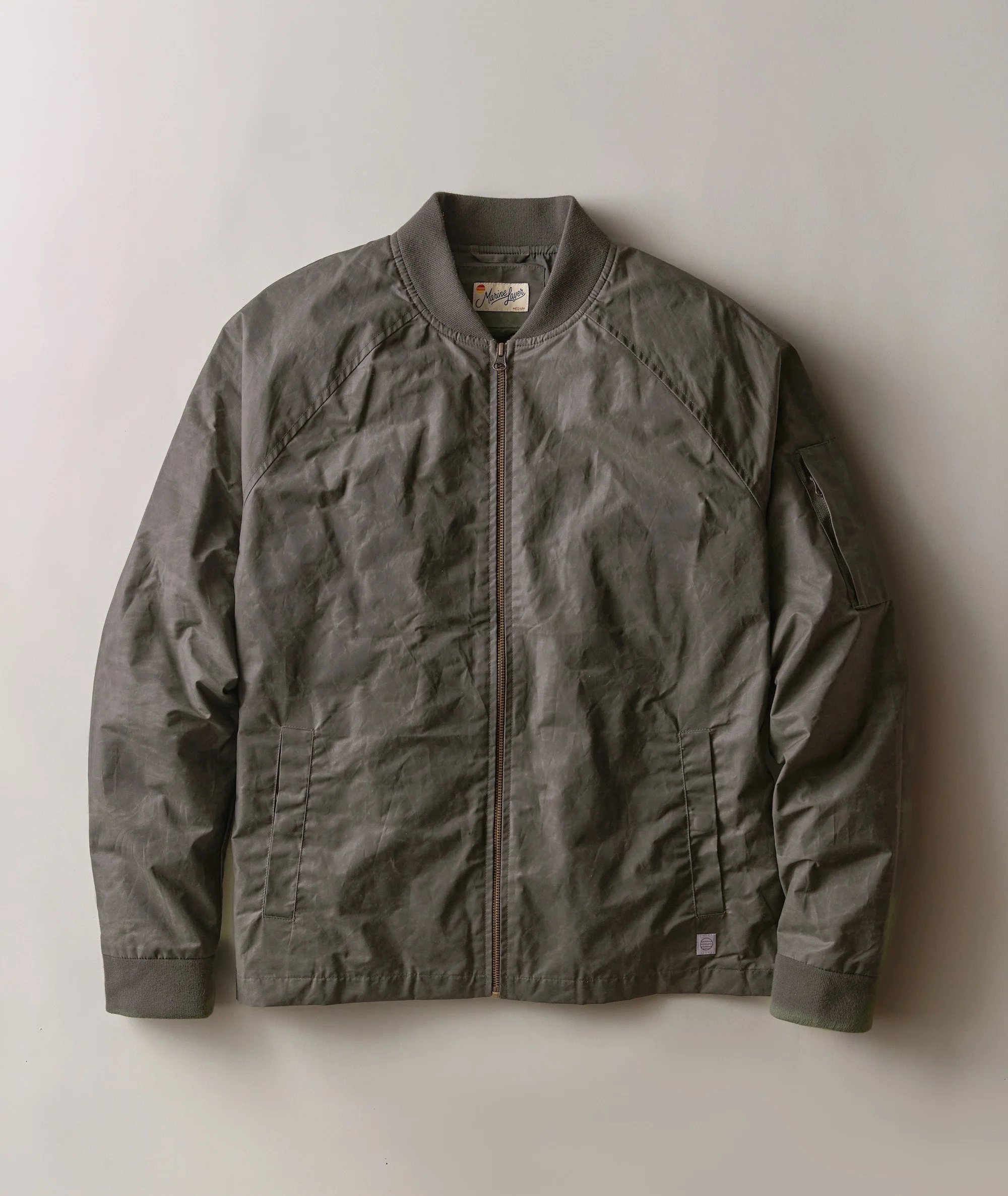 Glenn Wax Canvas Bomber