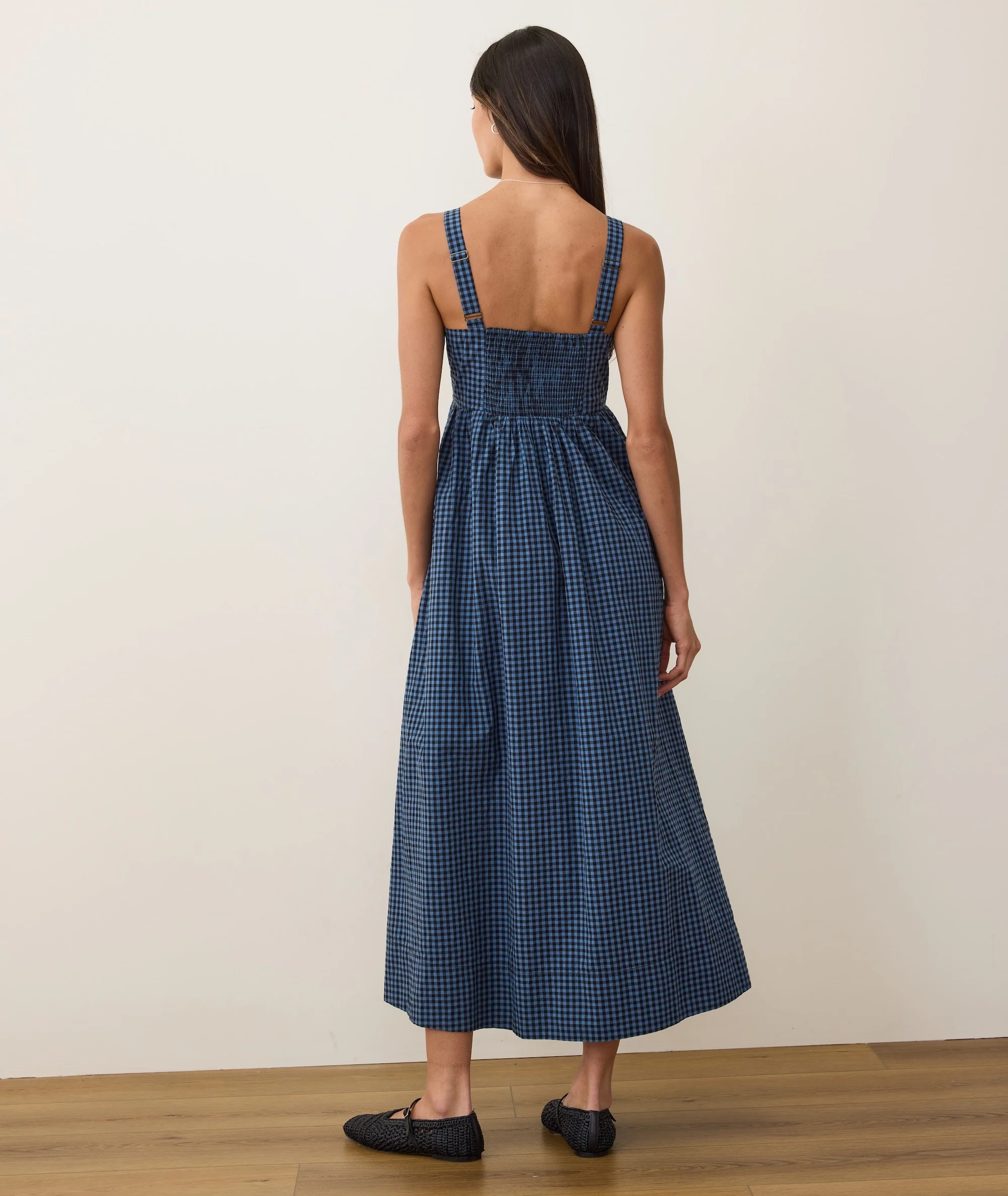 Demi Poplin Midi Dress - Image 8