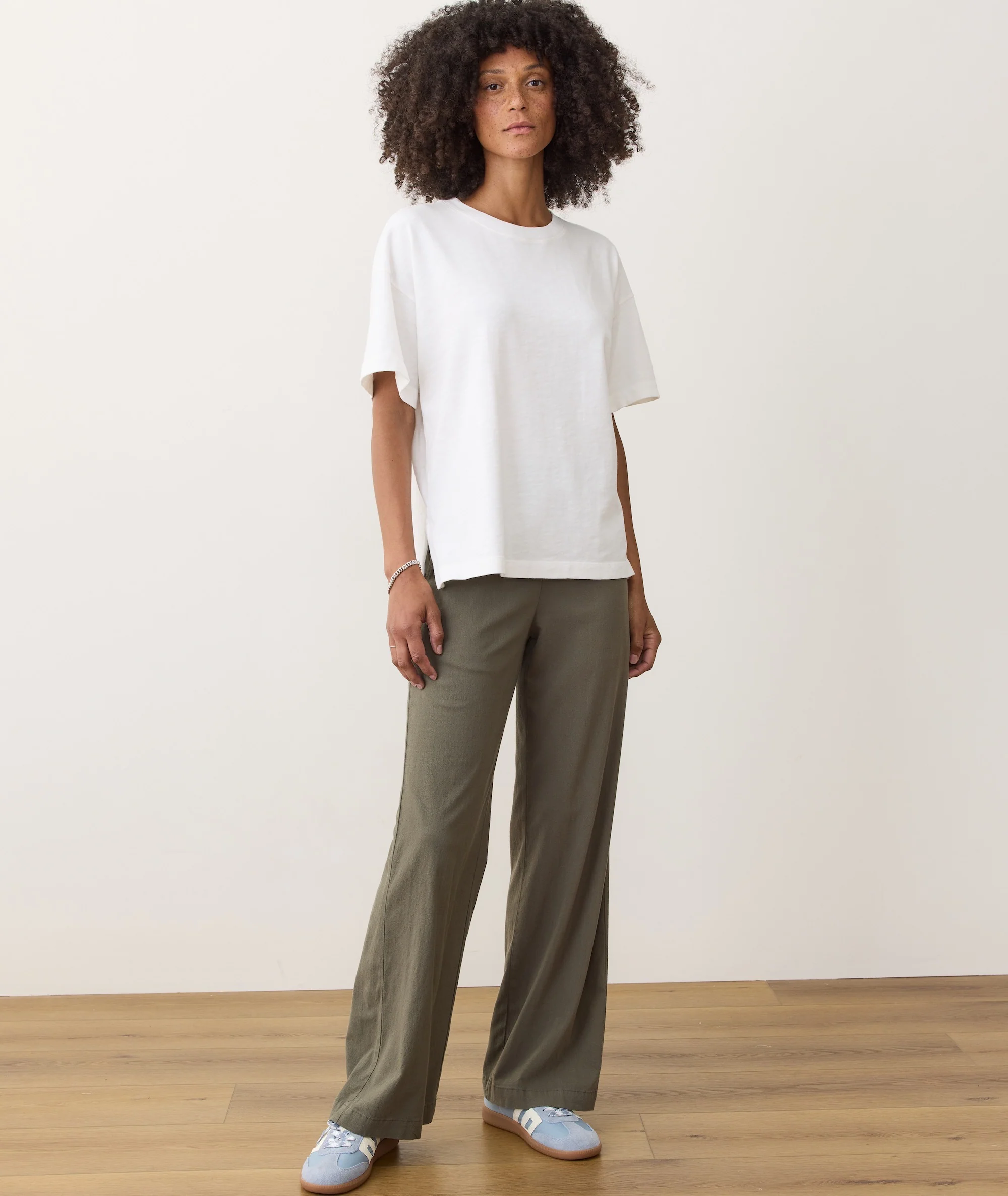 Sadie Vintage Slub Oversized Tee - Image 4