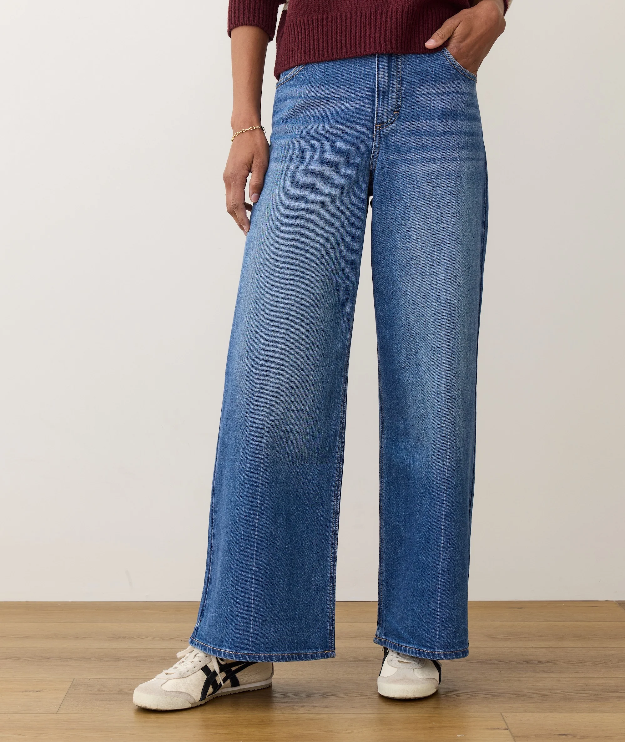 Charlie Denim Wide Leg Pant - Image 2