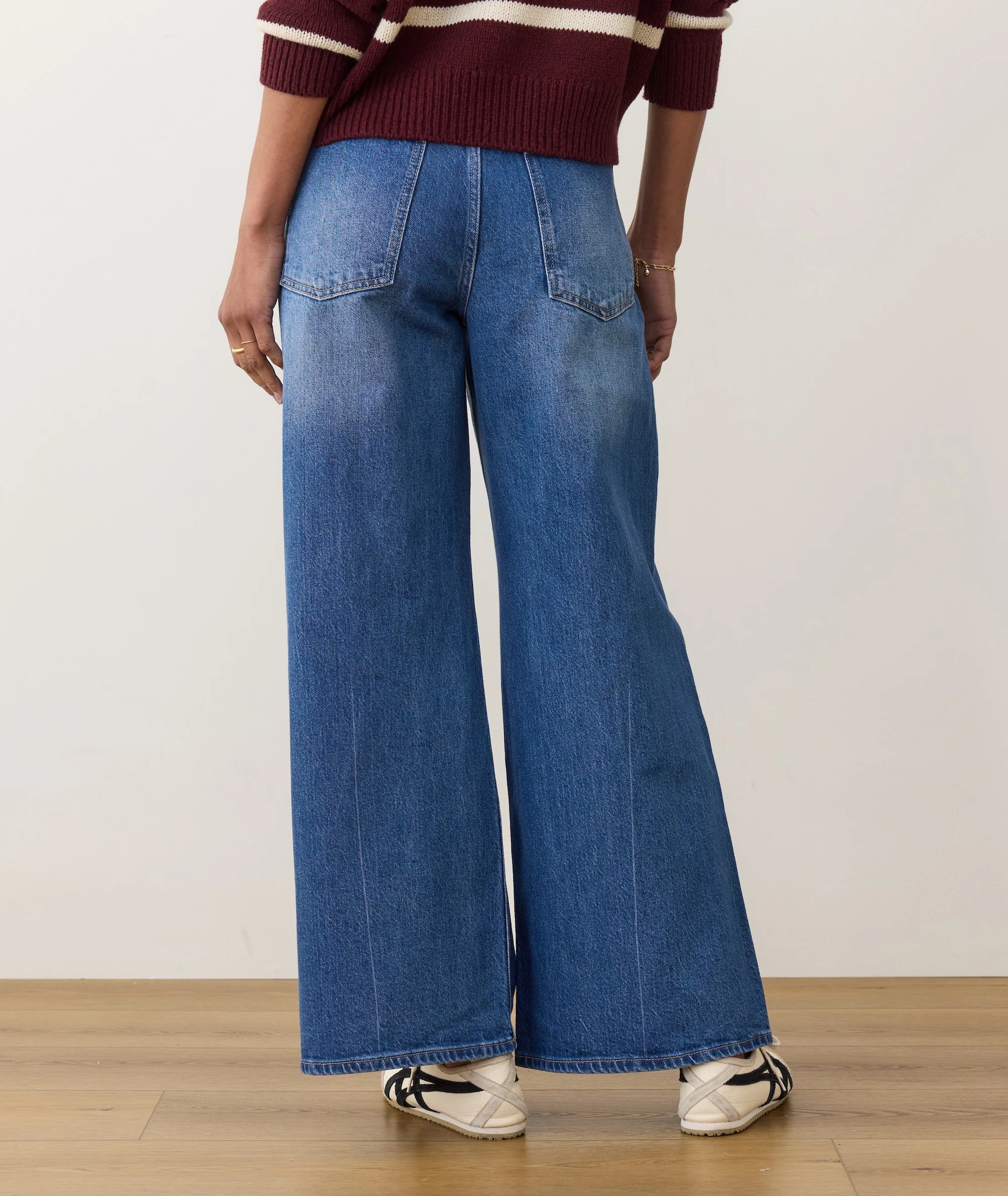 Charlie Denim Wide Leg Pant - Image 3