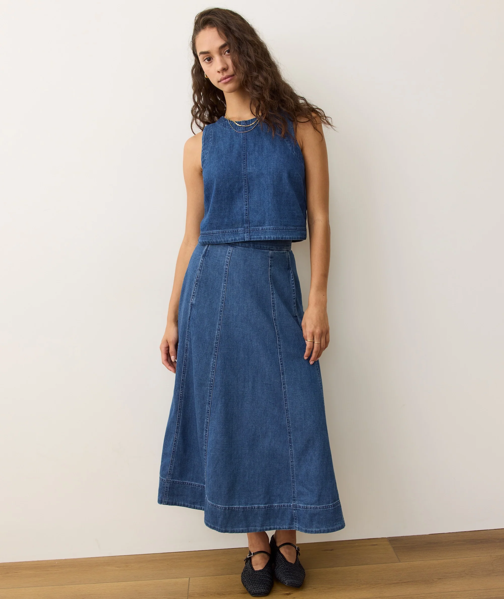 Lainey Denim Skirt
