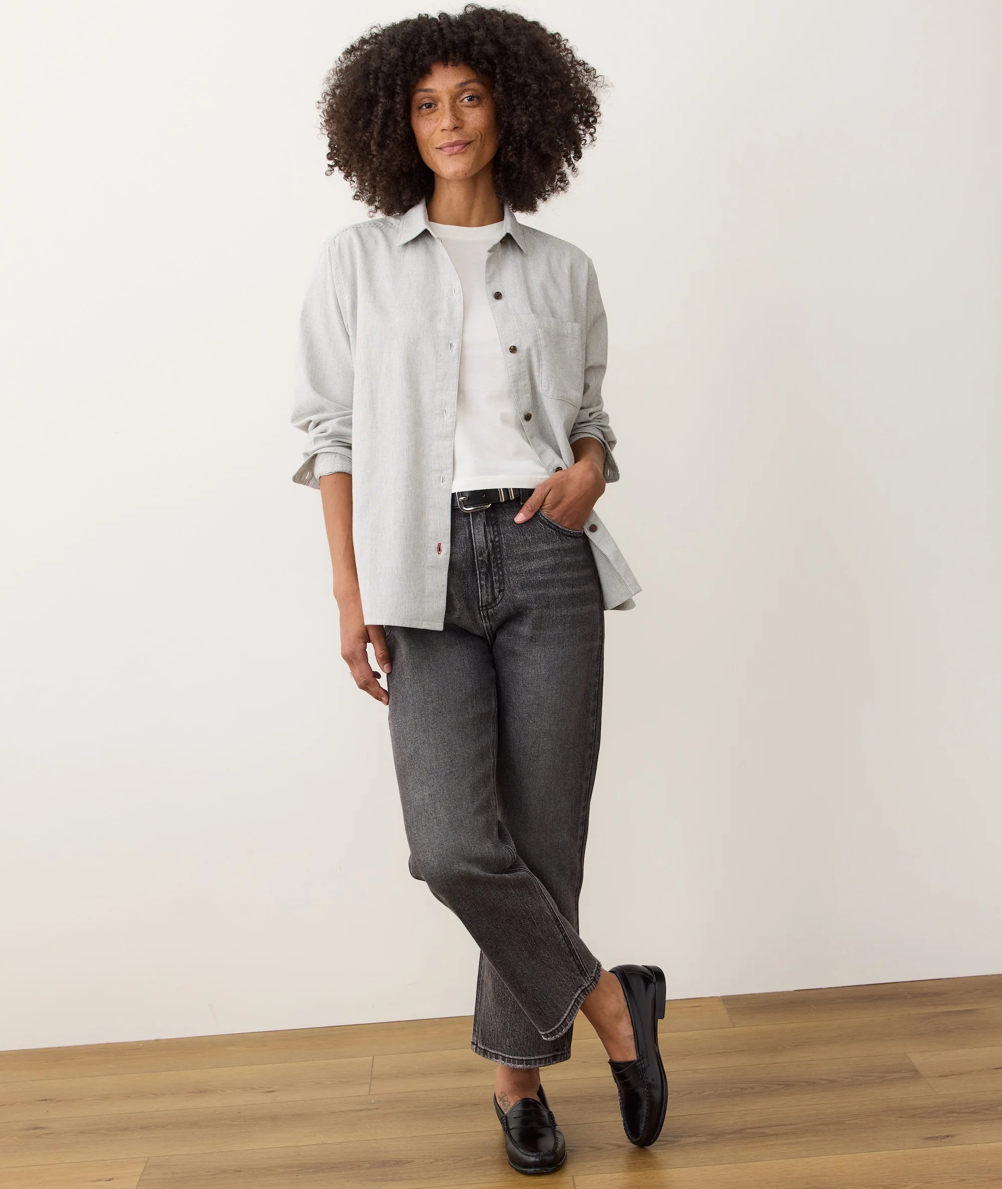 Charlie Denim Straight Leg Pant