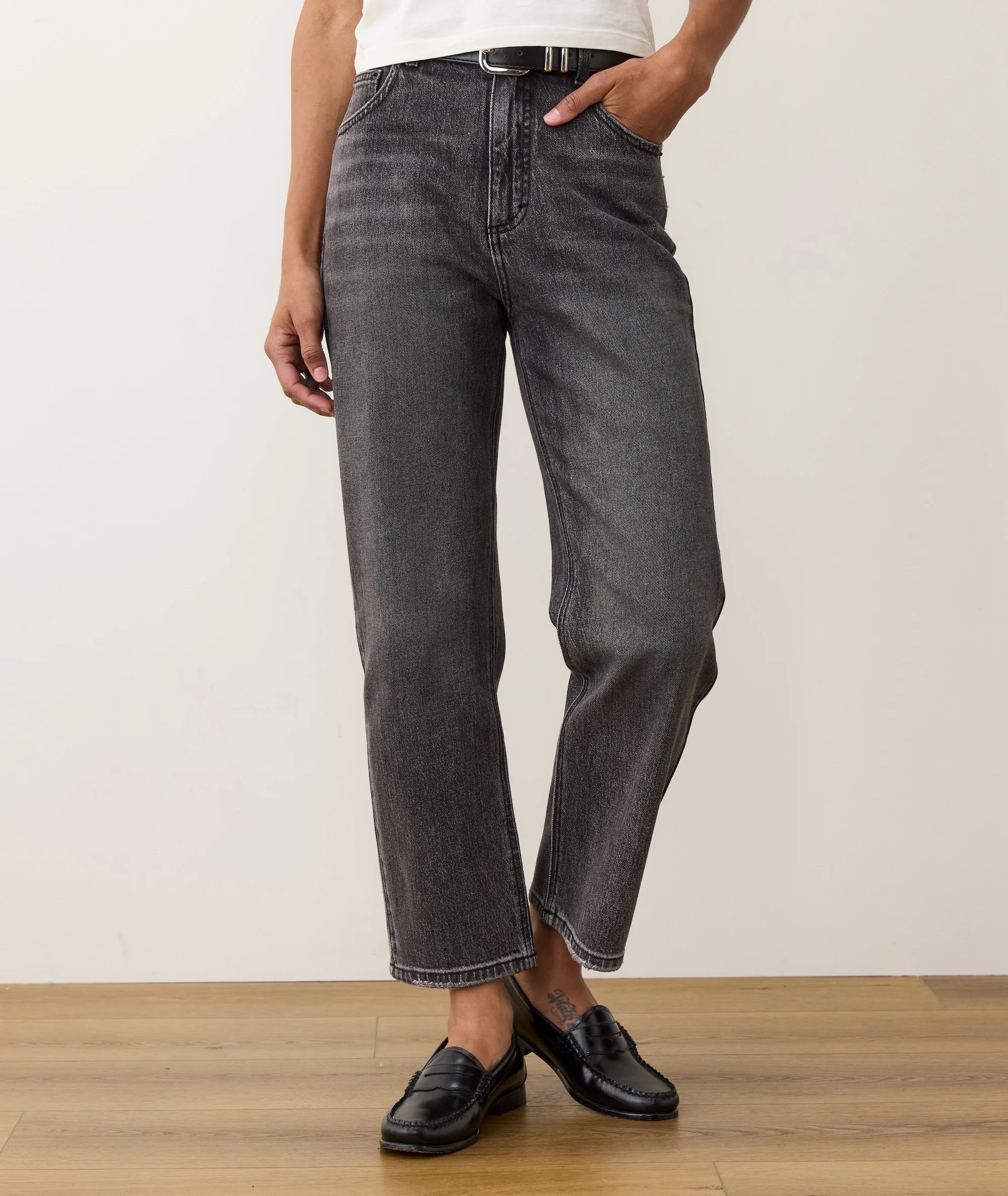 Charlie Denim Straight Leg Pant - Image 2