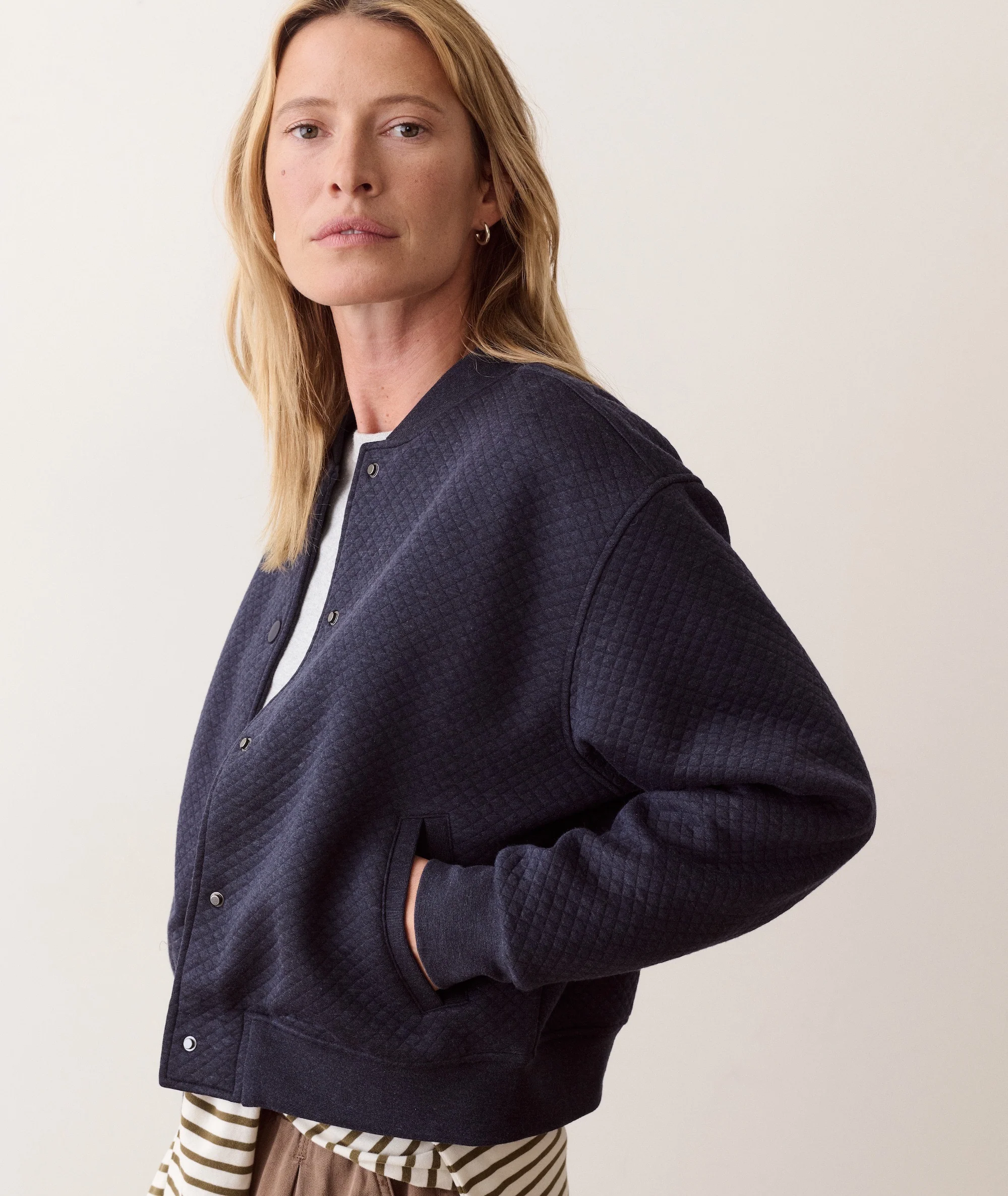 Corbet Quilted Bomber - Image 2