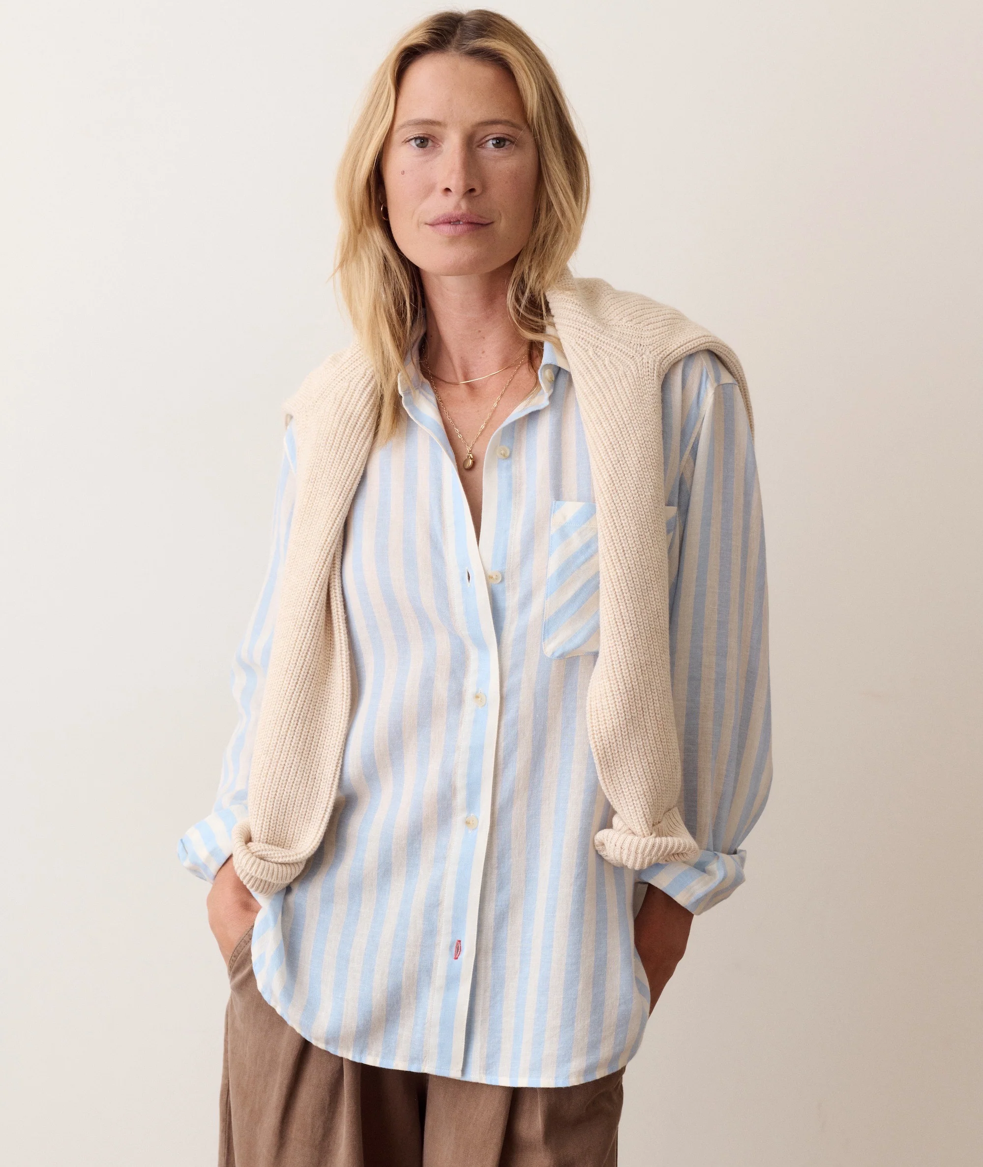 Jane Relaxed Linen Shirt - Image 4