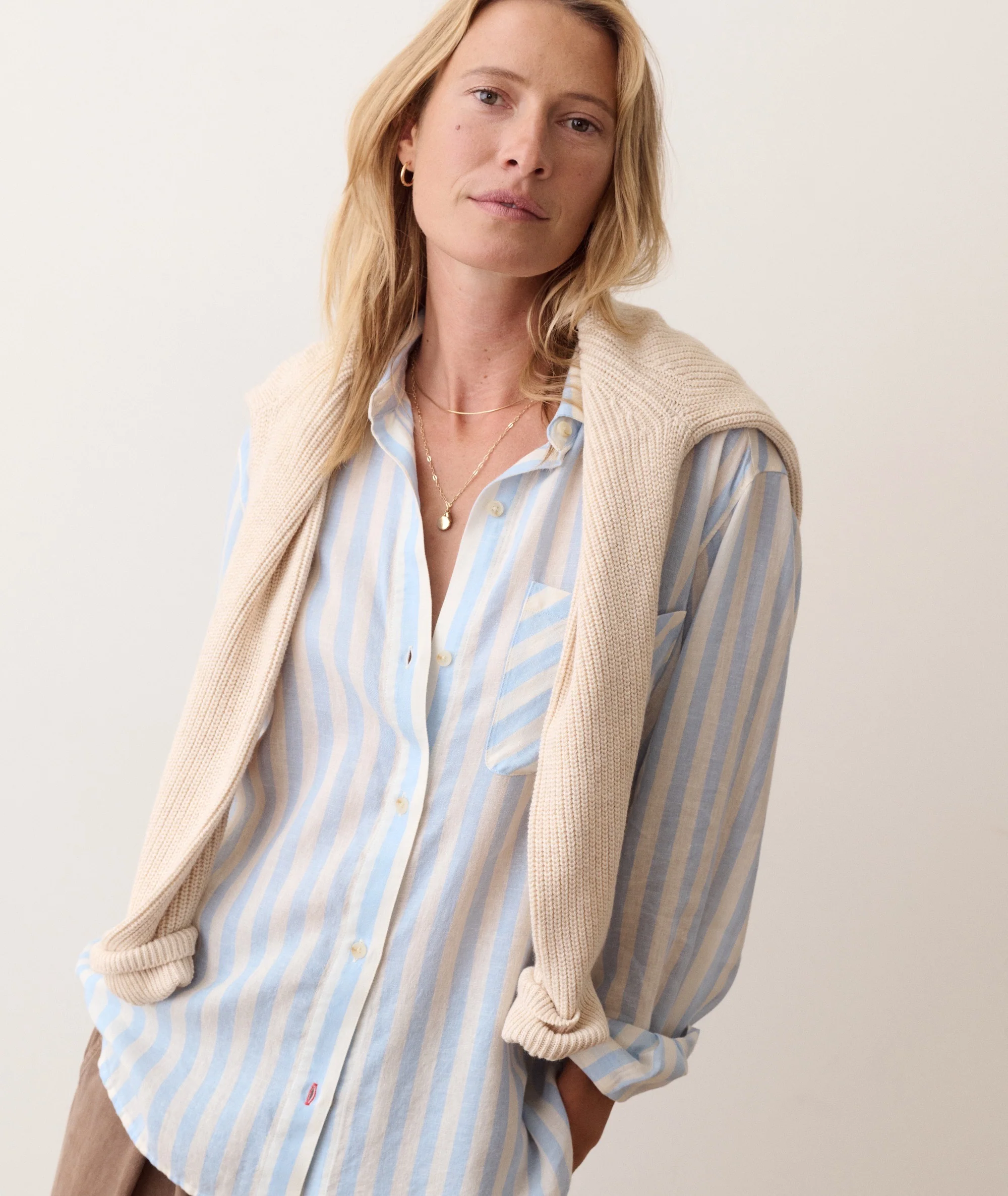 Jane Relaxed Linen Shirt - Image 2