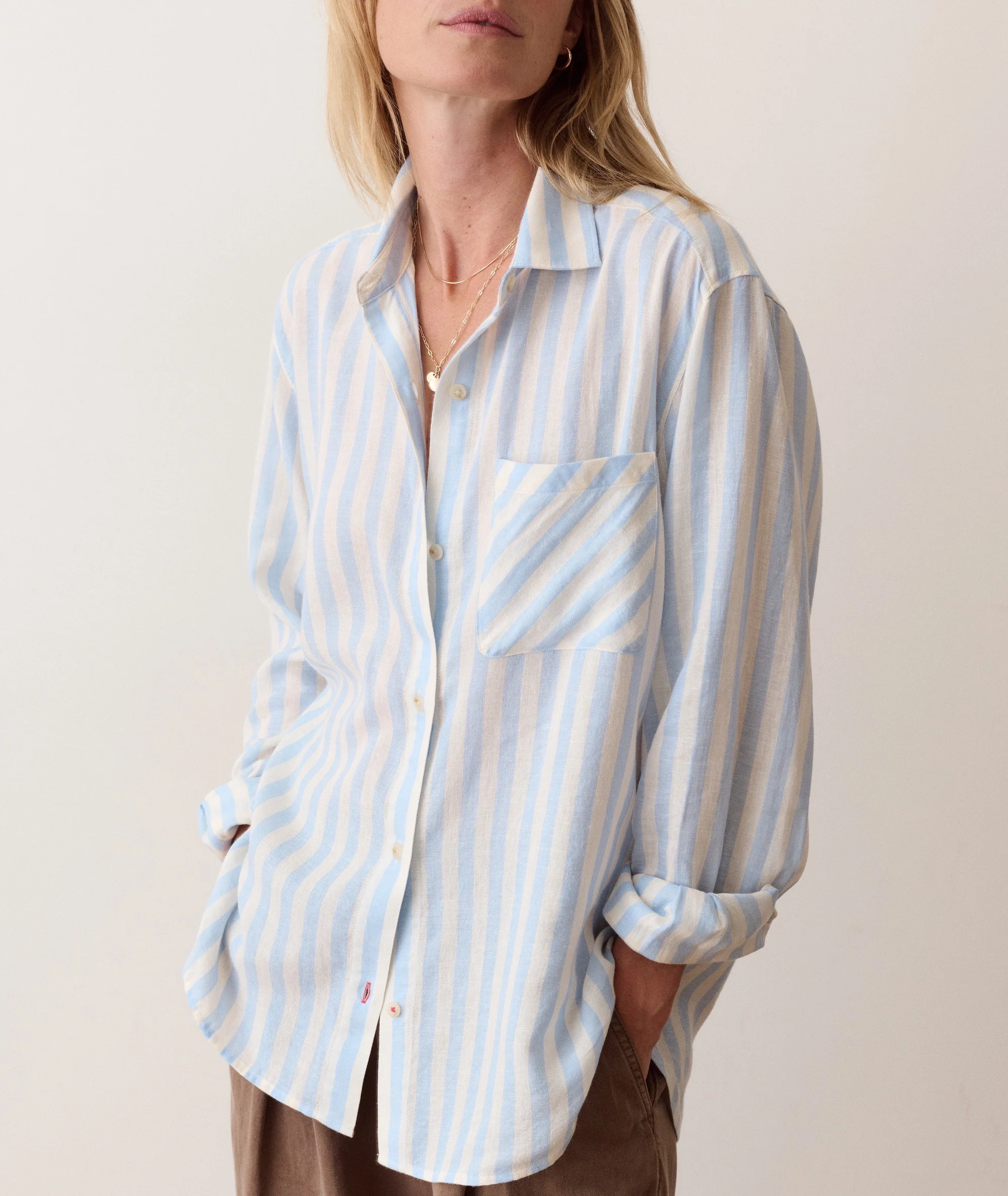 Jane Relaxed Linen Shirt - Image 3