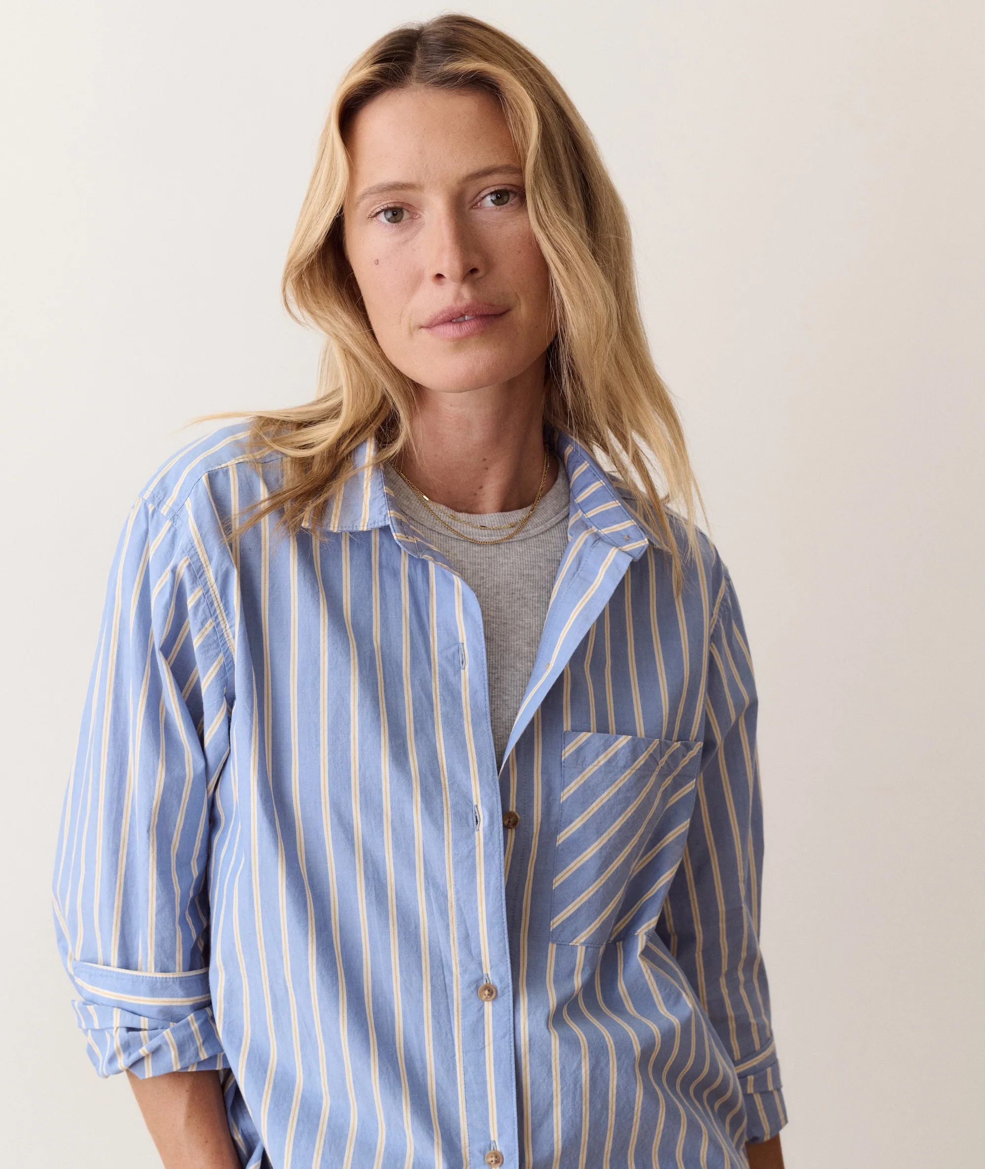Jane Relaxed Cali Poplin Shirt - Image 3