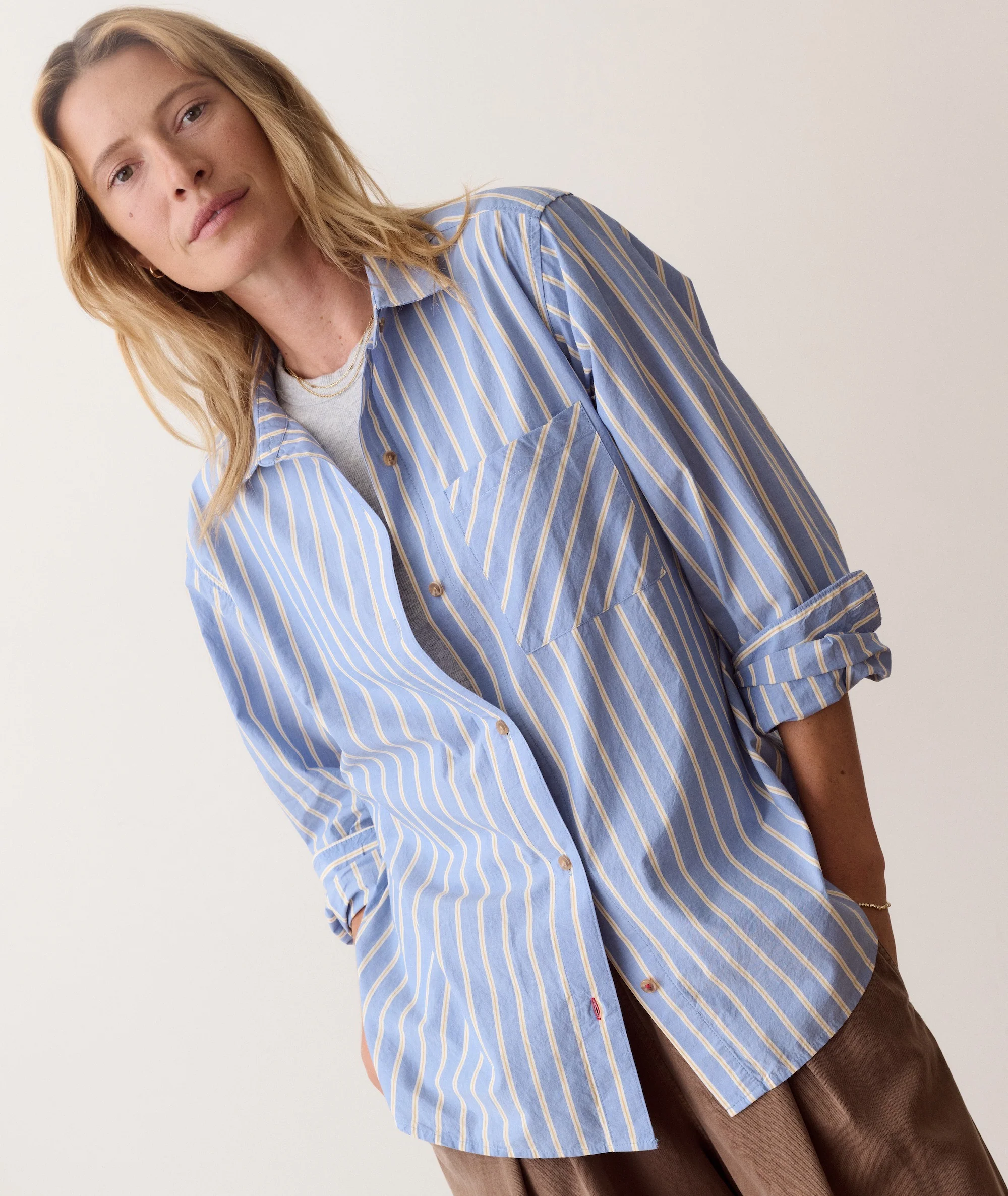 Jane Relaxed Cali Poplin Shirt