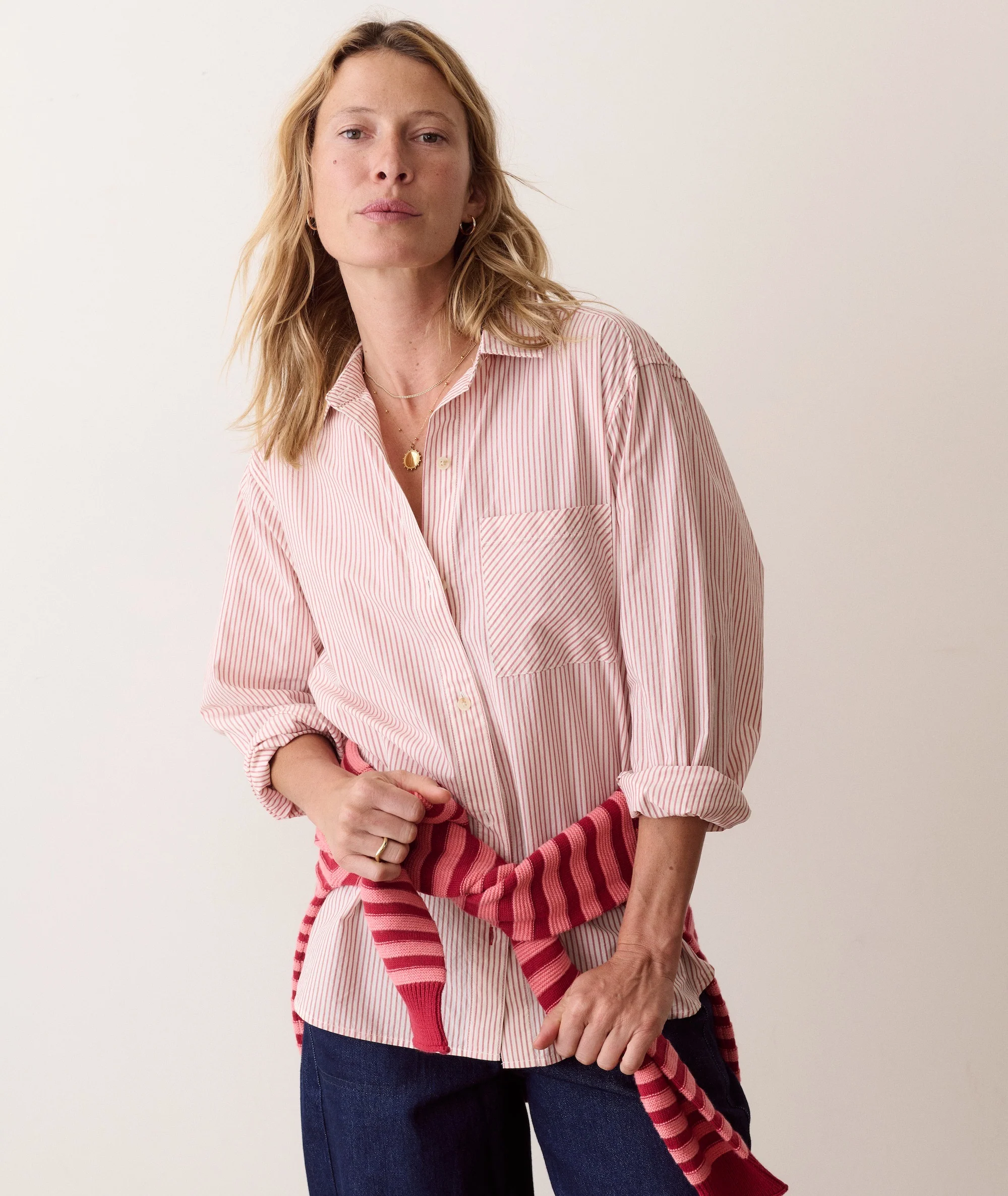 Jane Relaxed Cali Poplin Shirt - Image 4