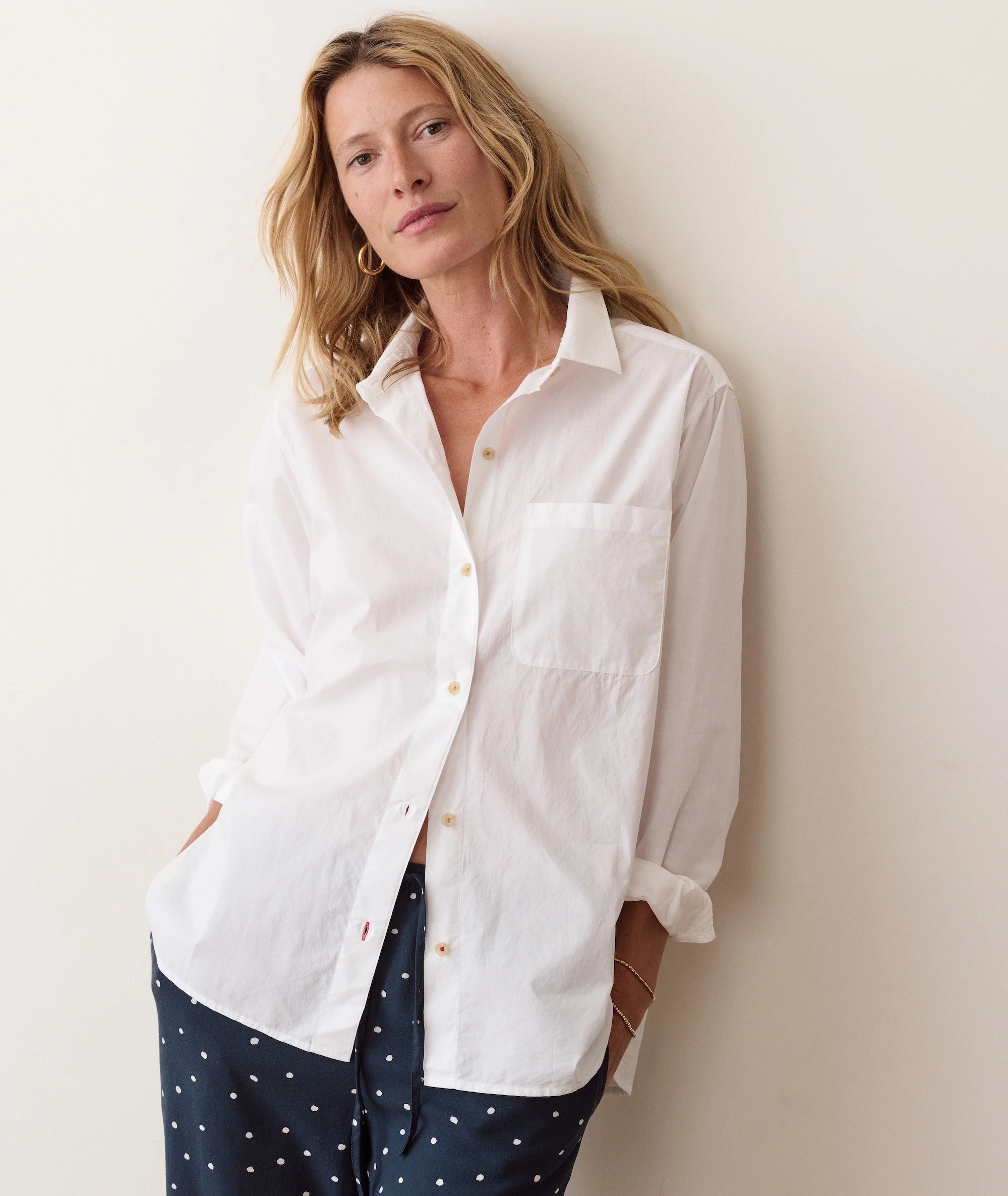 Jane Relaxed Cali Poplin Shirt