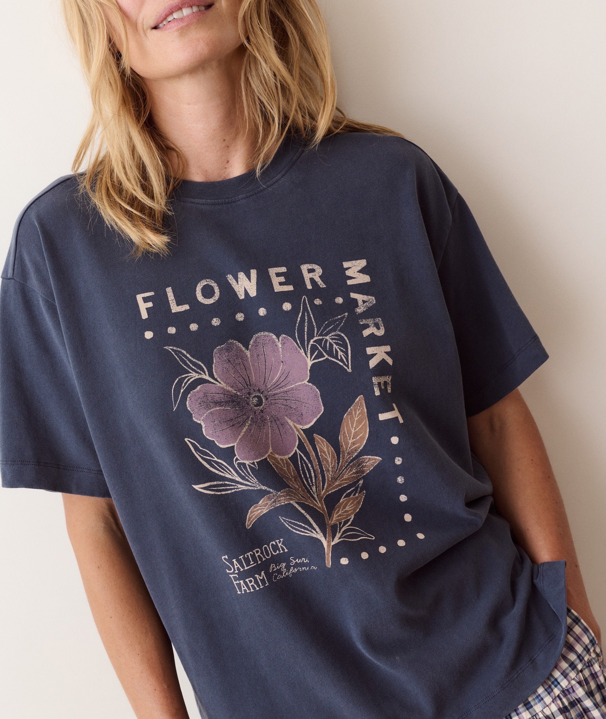 Dream Jersey Oversized Graphic Tee - Image 2
