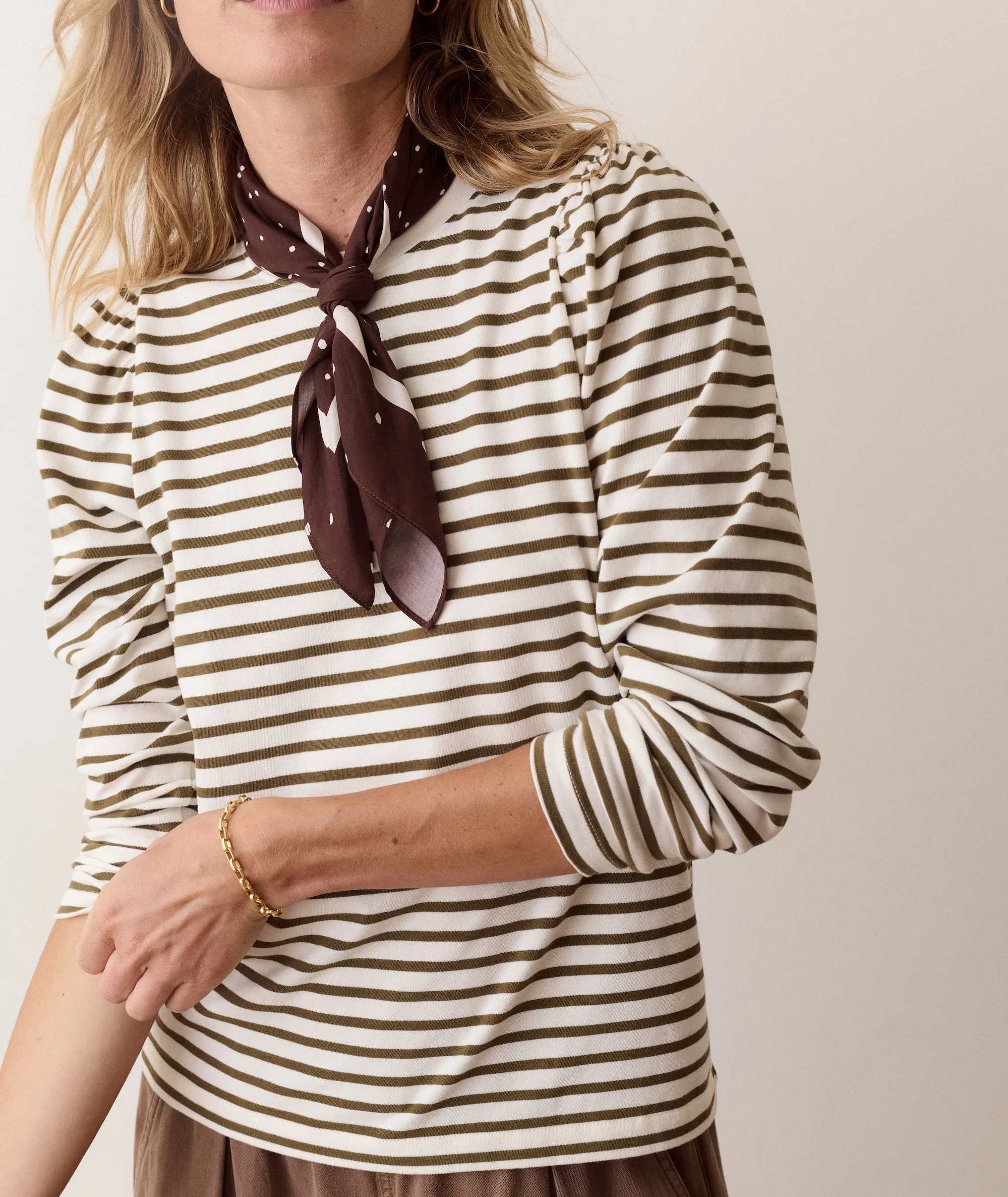Dream Jersey Puff Sleeve Tee - Image 3