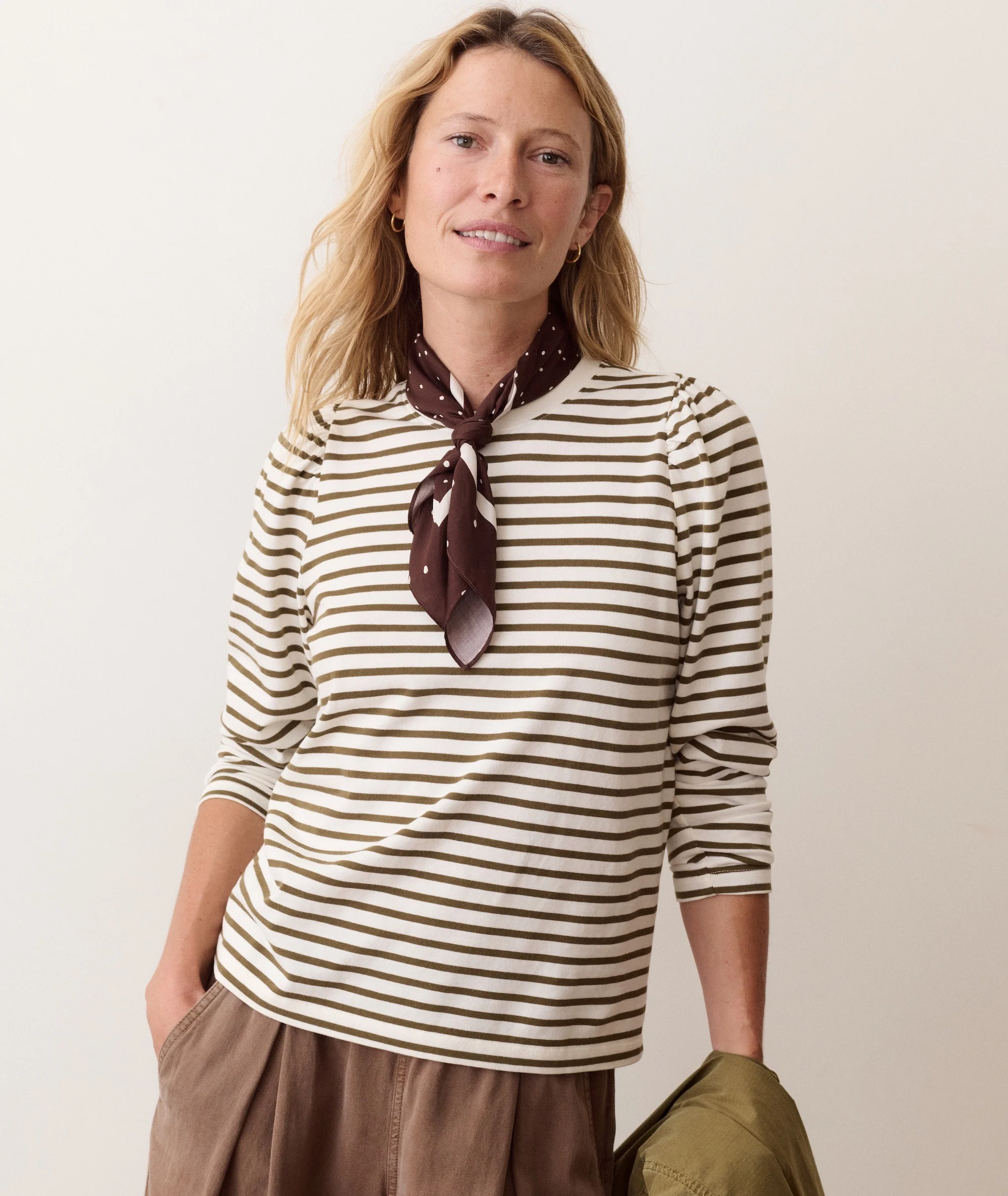 Dream Jersey Puff Sleeve Tee - Image 2