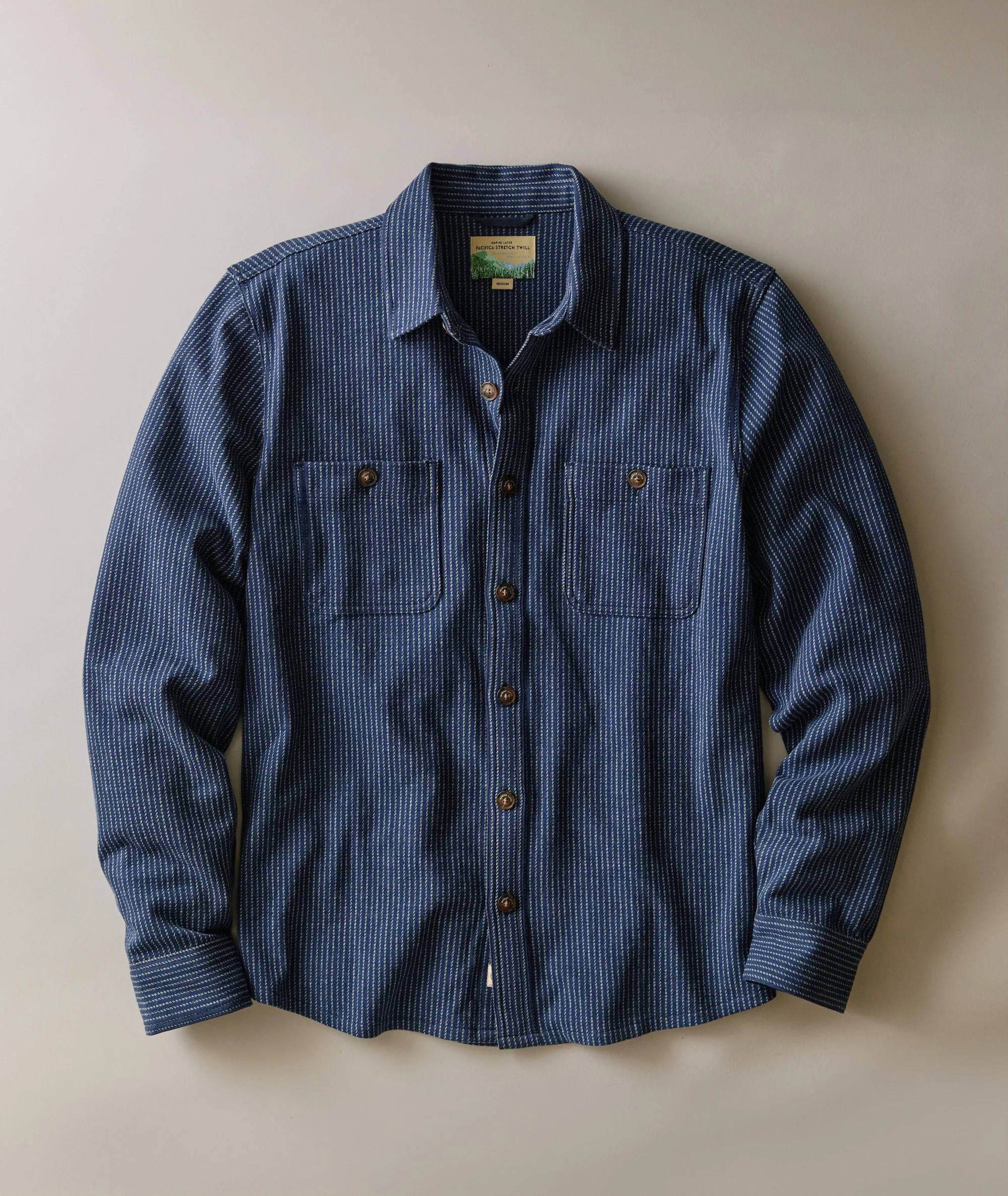 Pacifica Stretch Twill Overshirt
