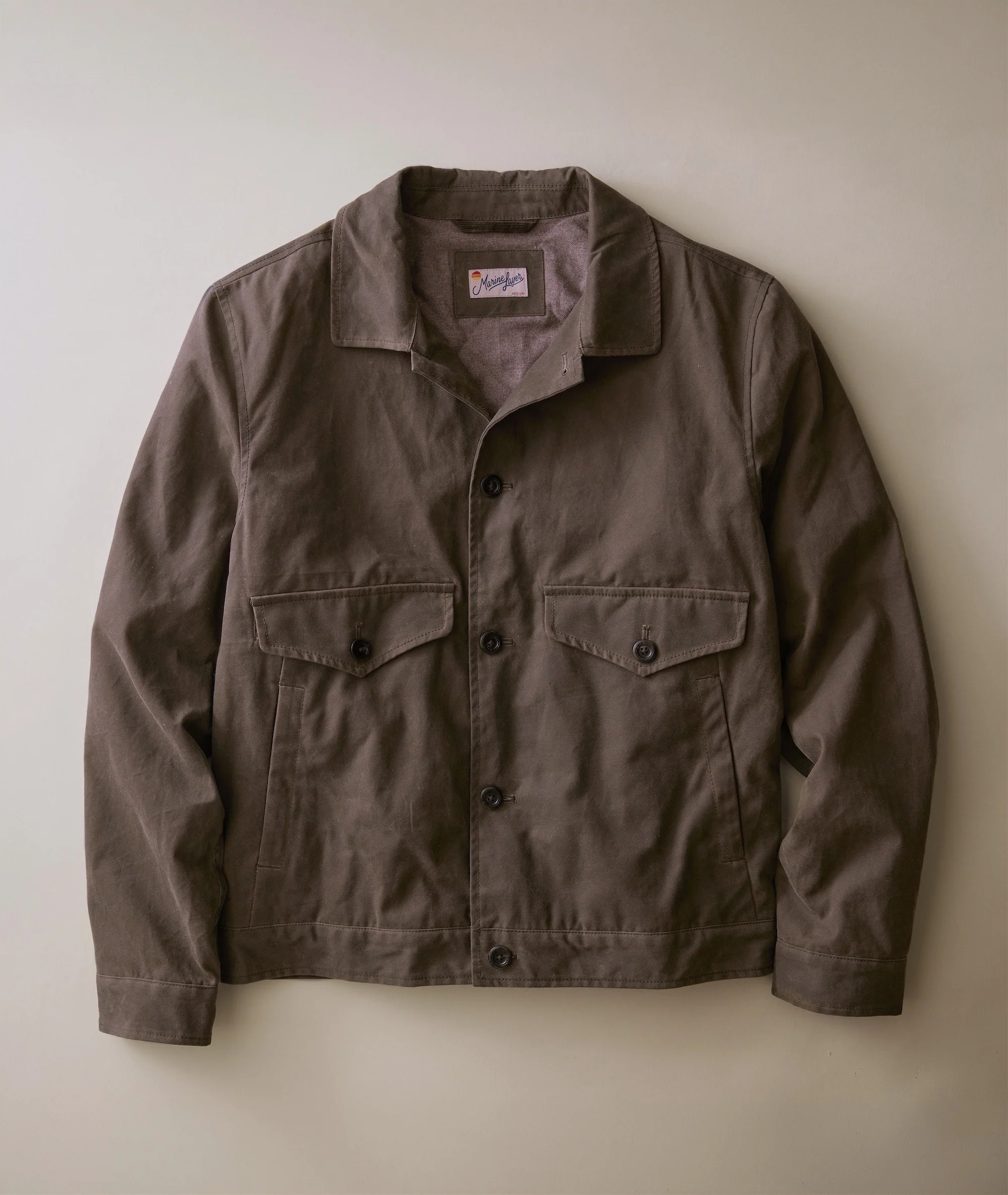 The Sawyer Waxed Trucker Jacket