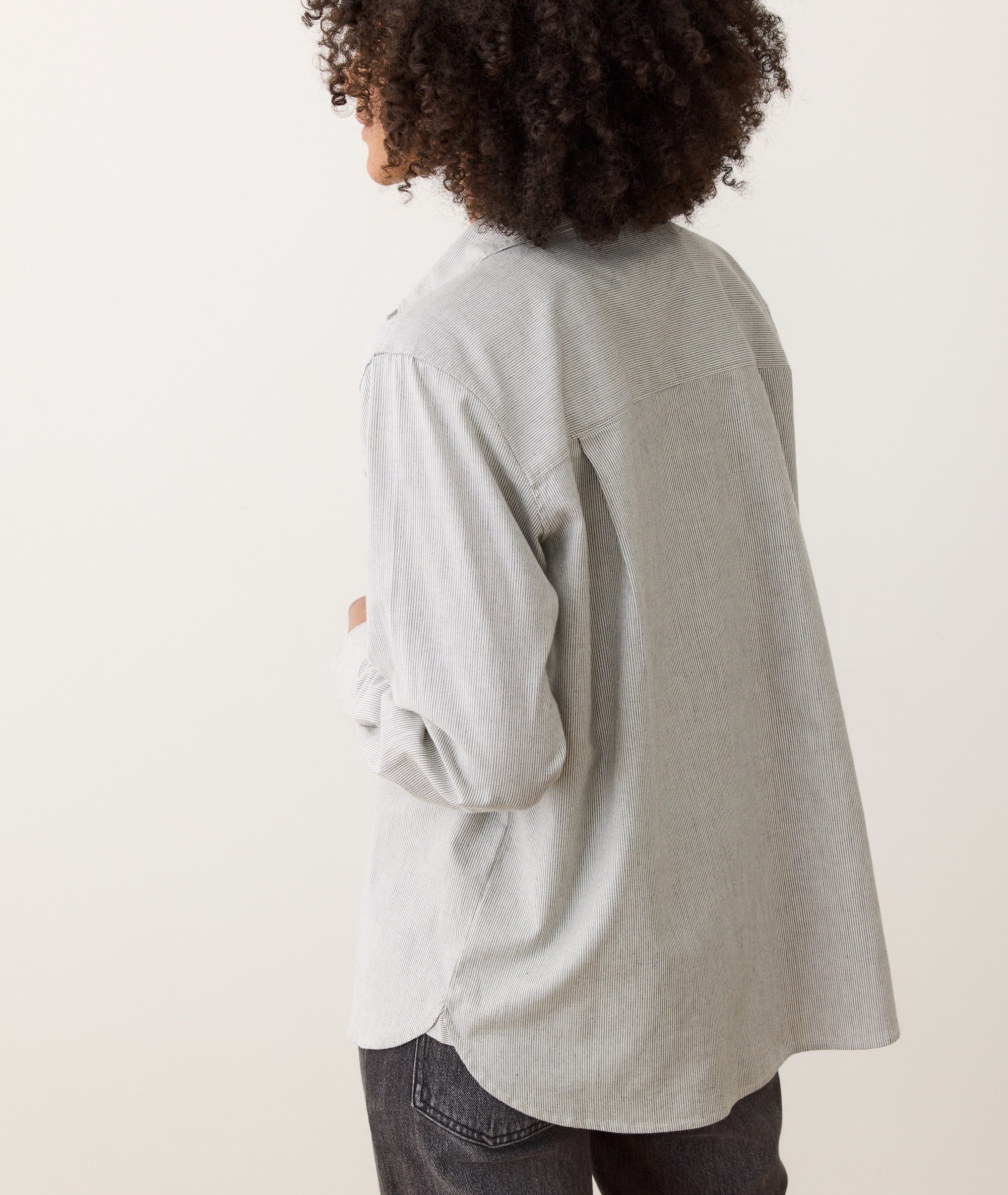 Jane Relaxed California Oxford Shirt - Image 6