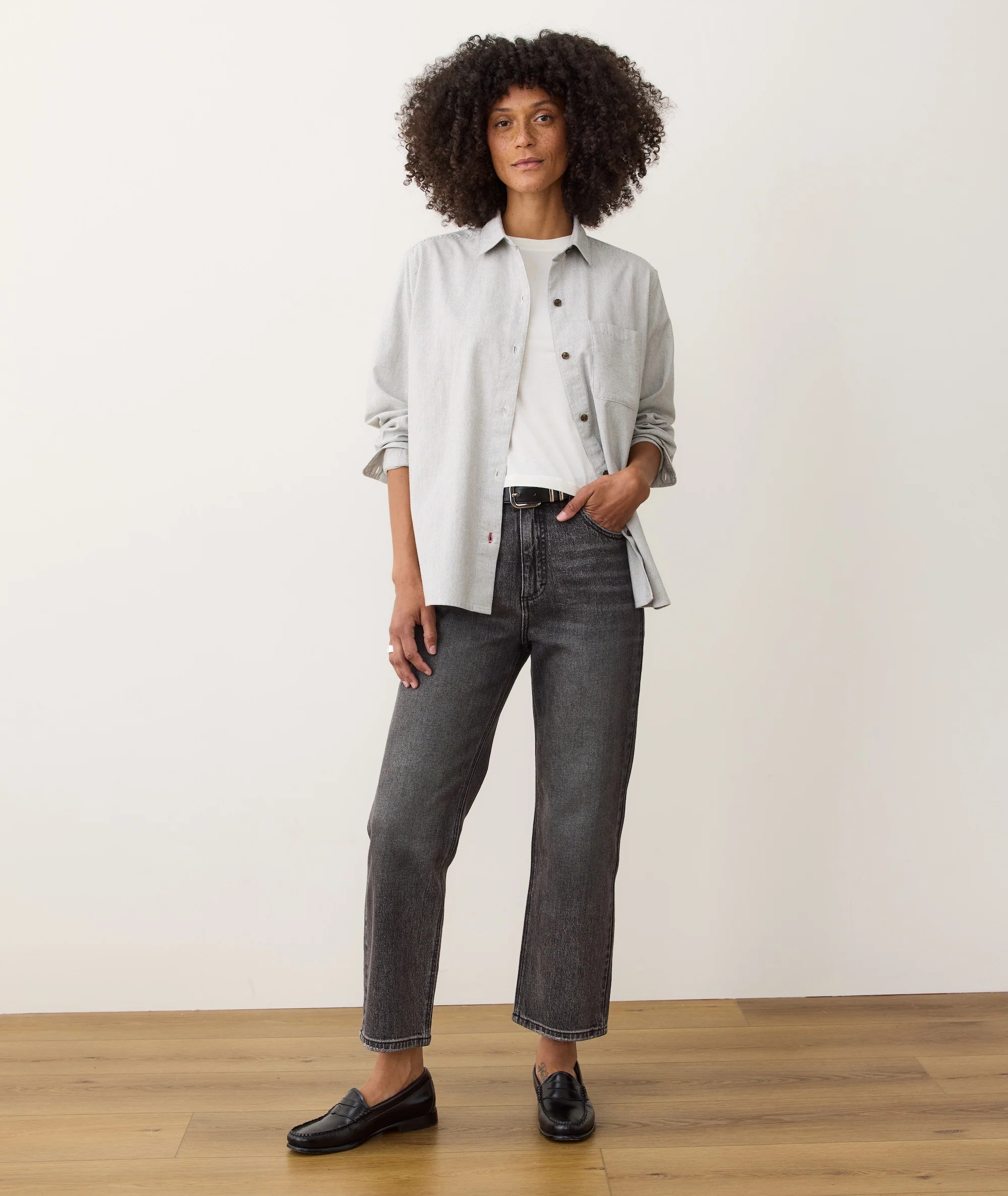 Jane Relaxed California Oxford Shirt - Image 4
