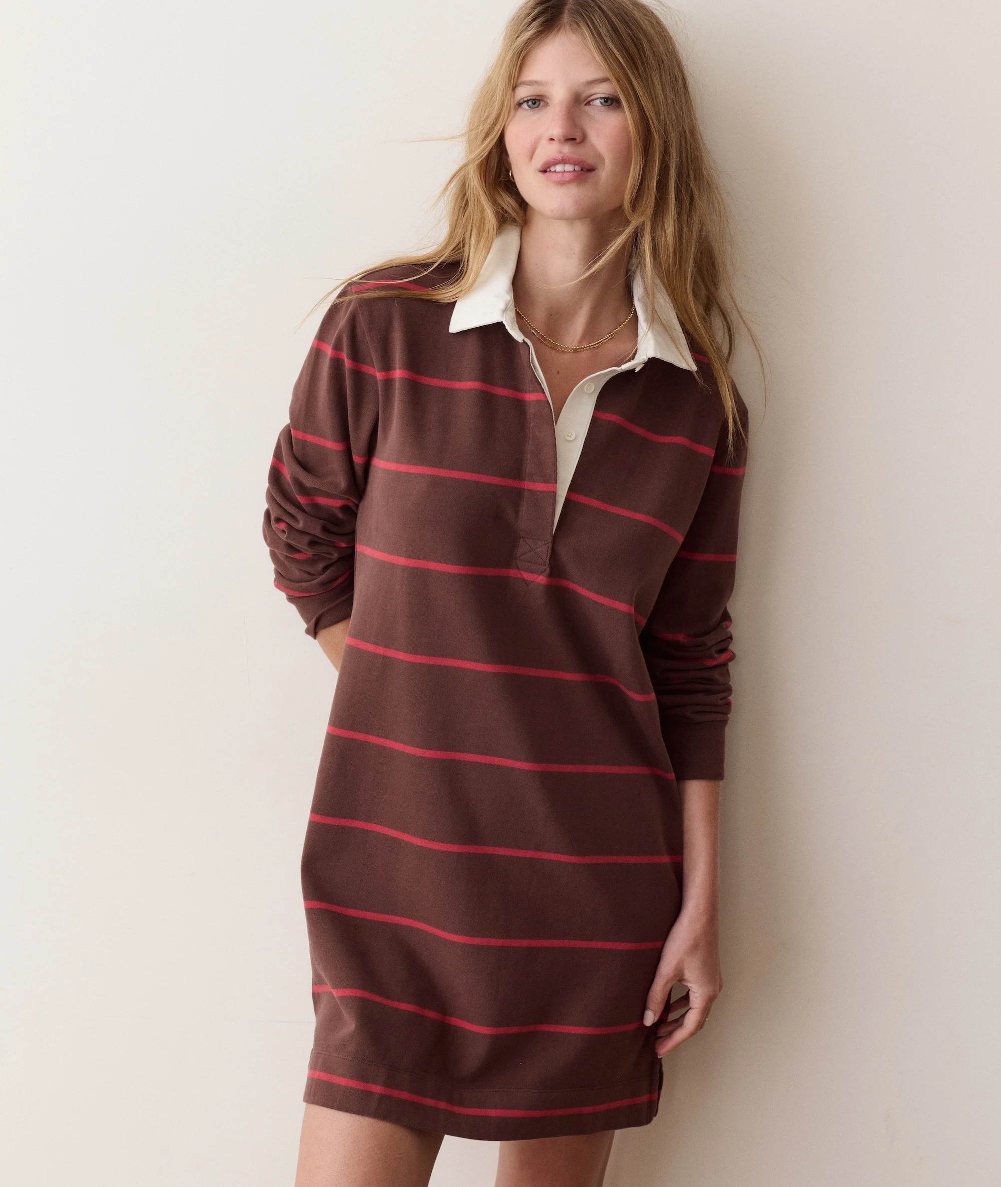 Dream Jersey Rugby Mini Dress - Image 2