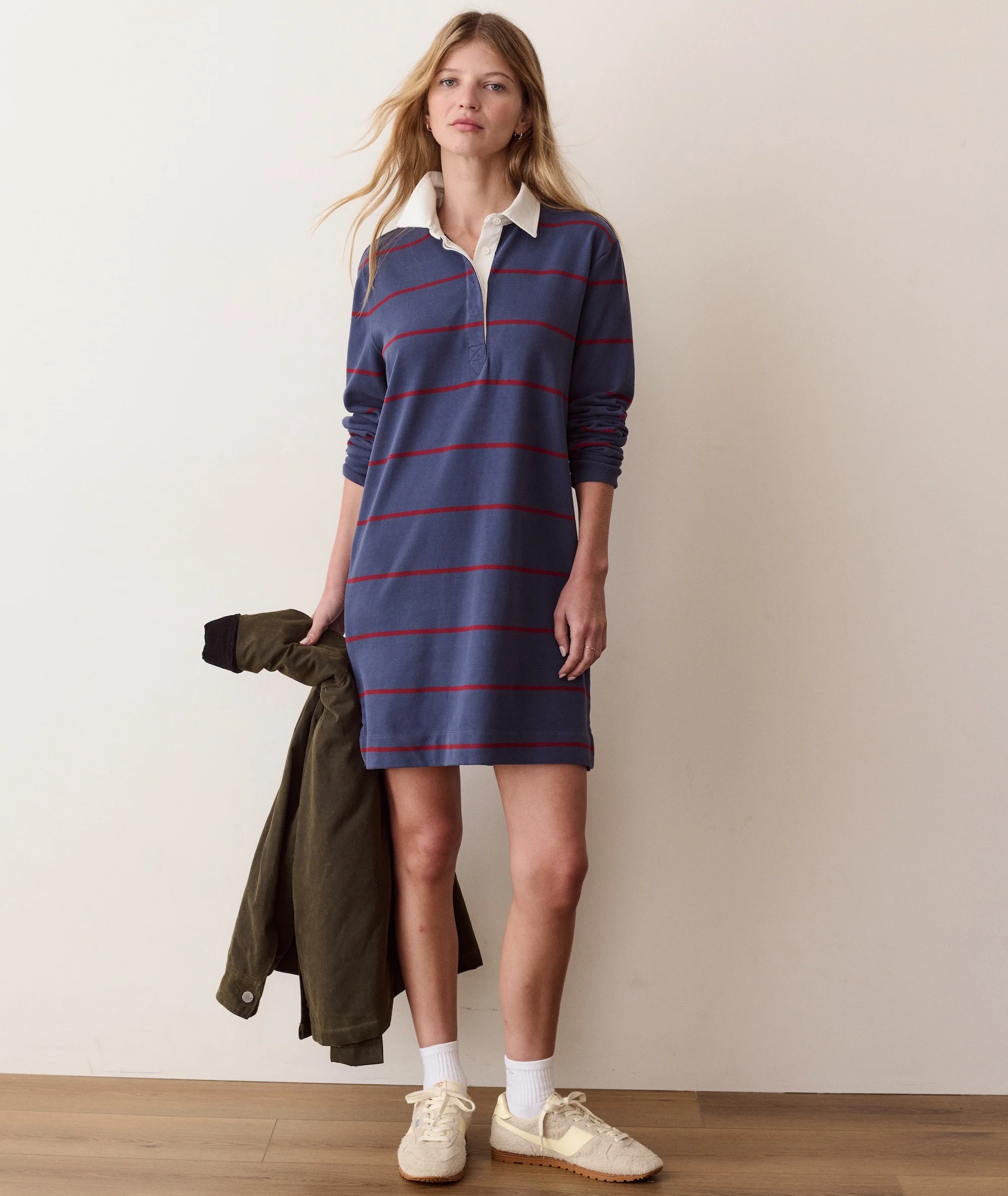 Dream Jersey Rugby Mini Dress - Image 4