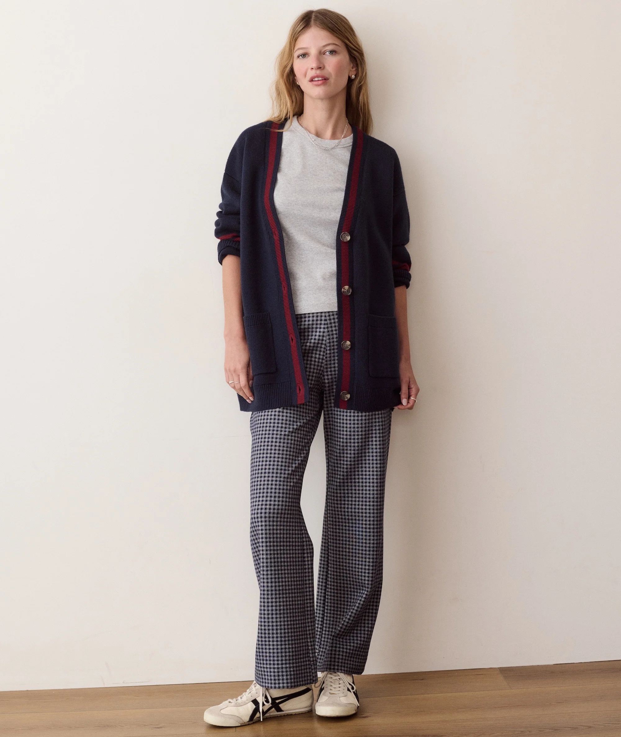 Maggie Varsity Cardigan