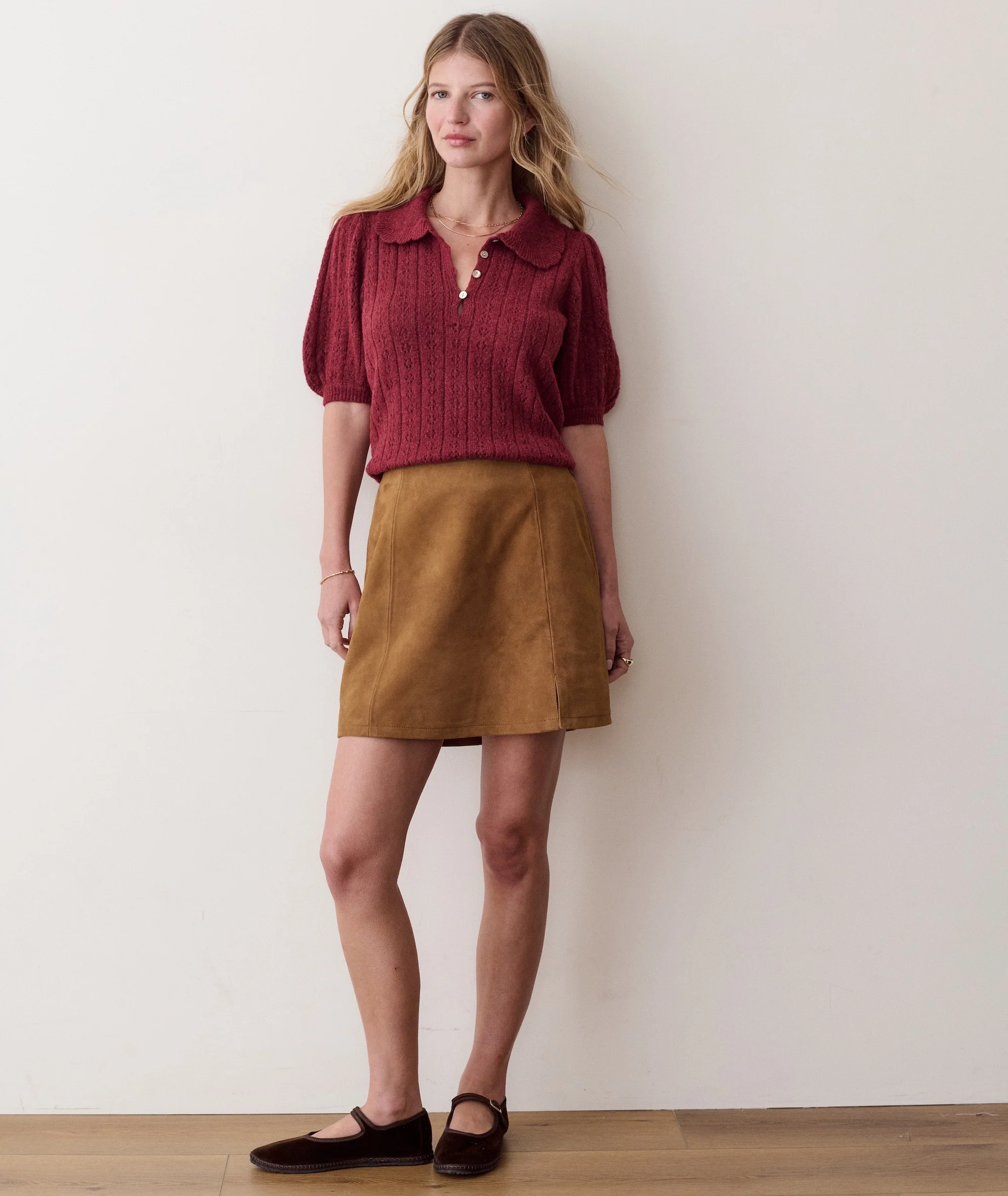Rowan Suede Skirt