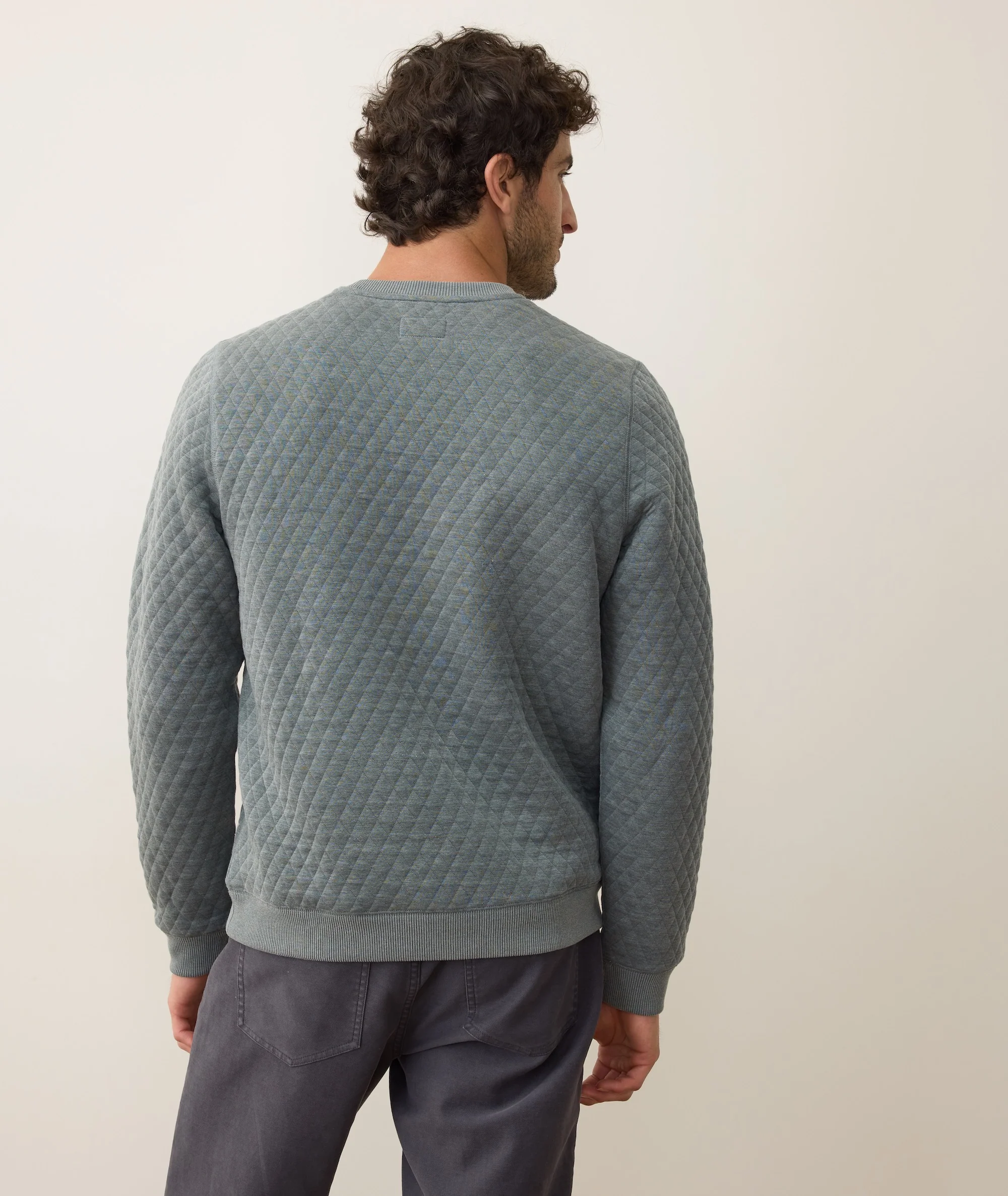 Corbet Quilted Crewneck - Image 5