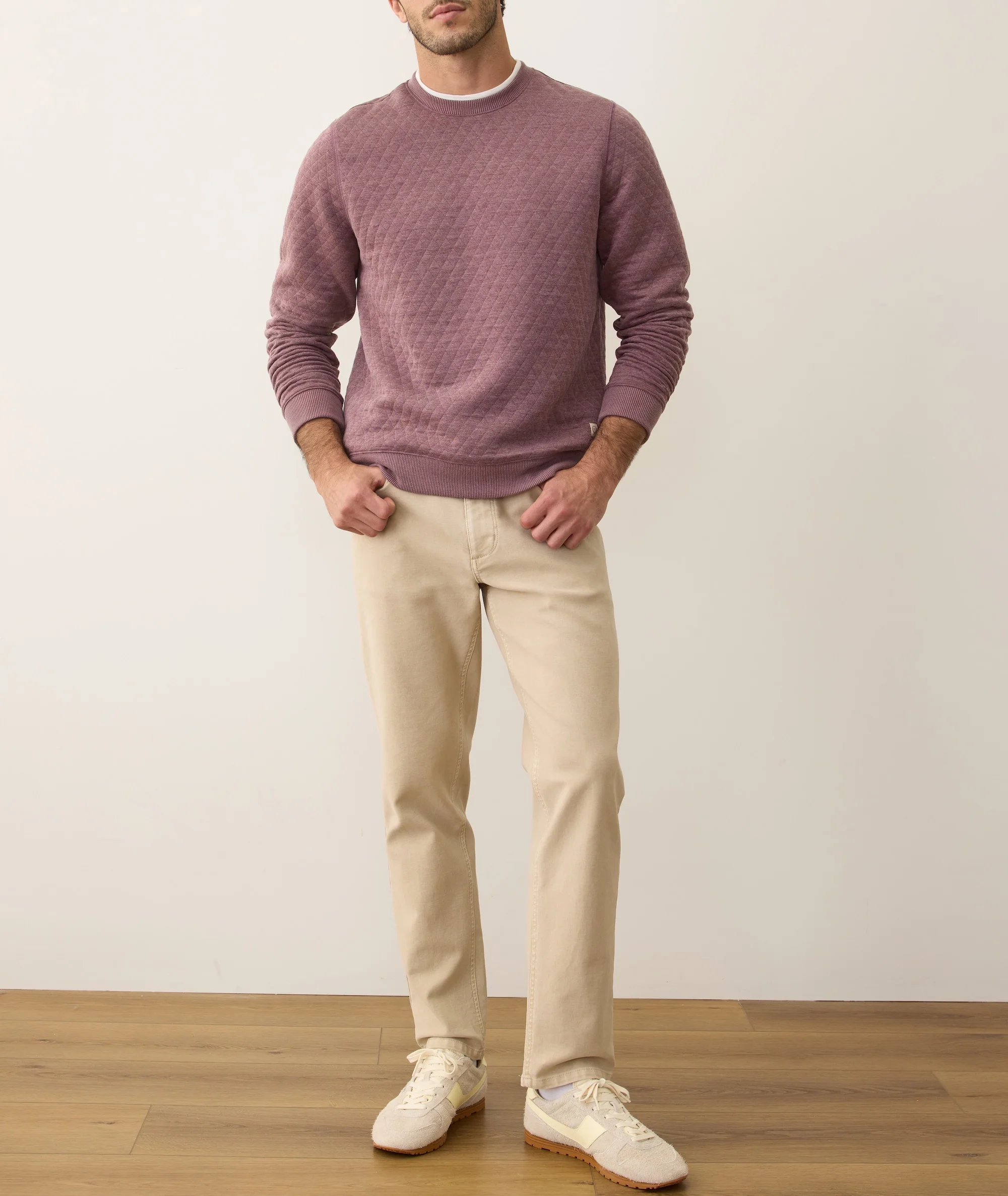 Corbet Quilted Crewneck - Image 4