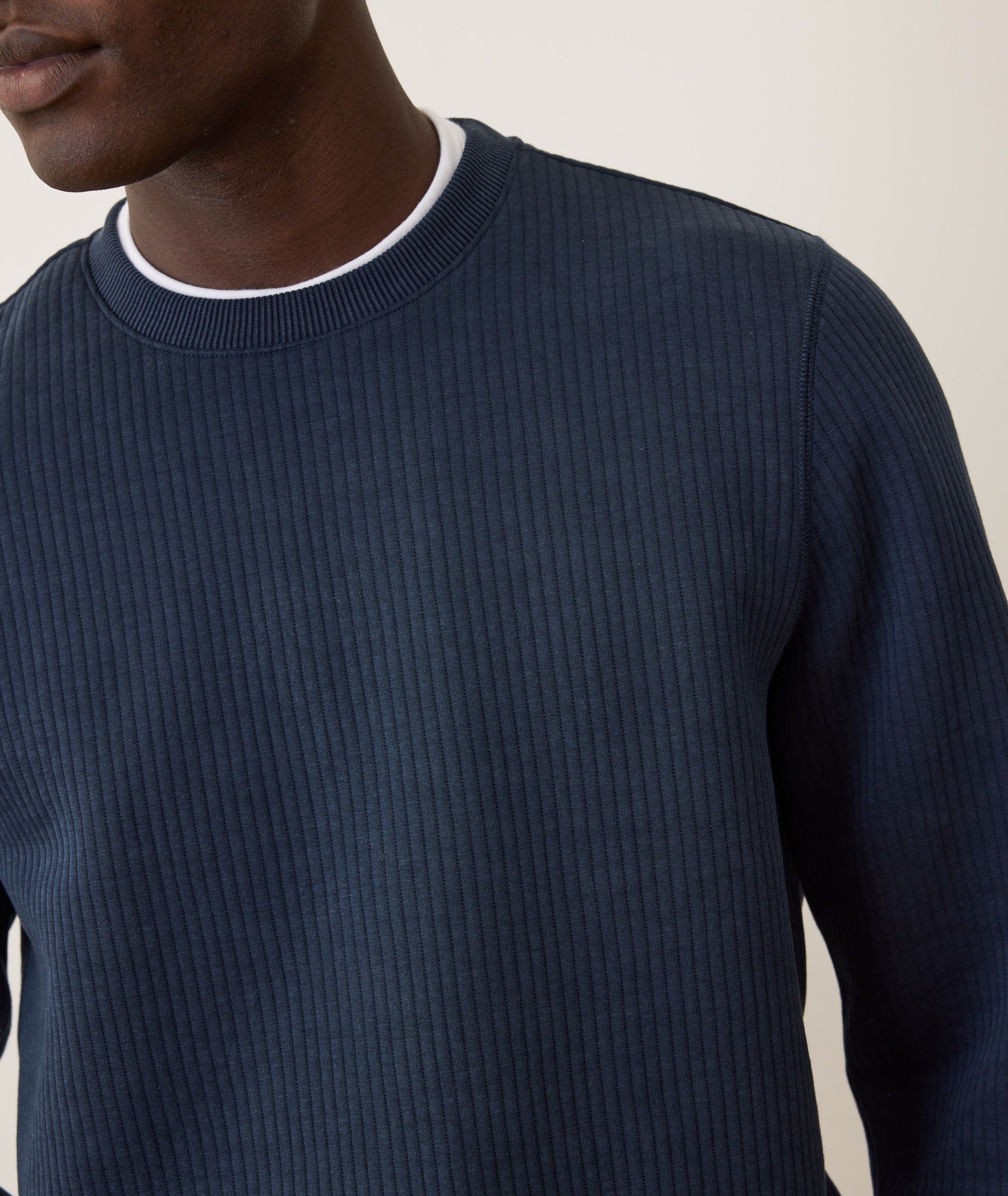 Corbet Quilted Crewneck - Image 4