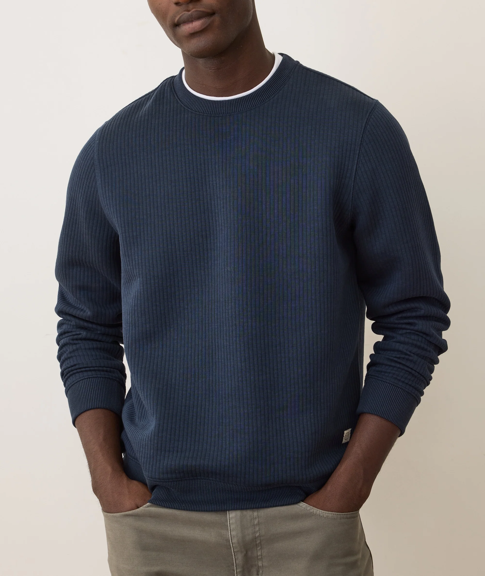 Corbet Quilted Crewneck - Image 5
