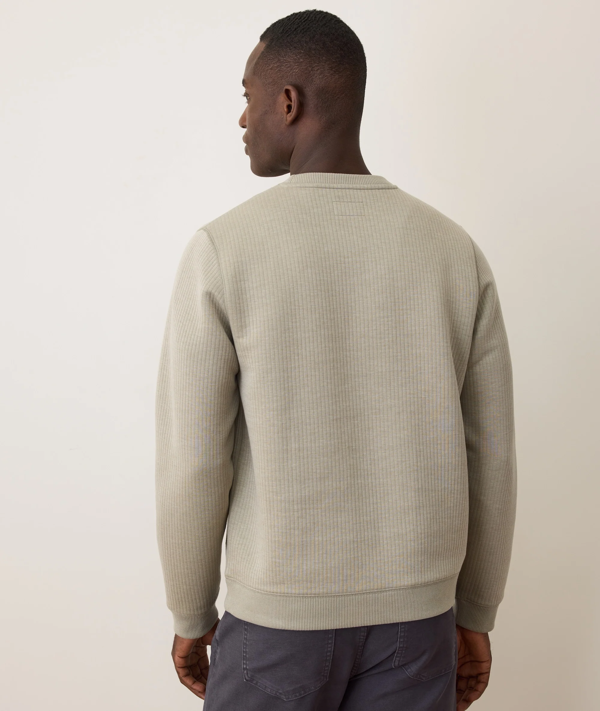 Corbet Quilted Crewneck - Image 5