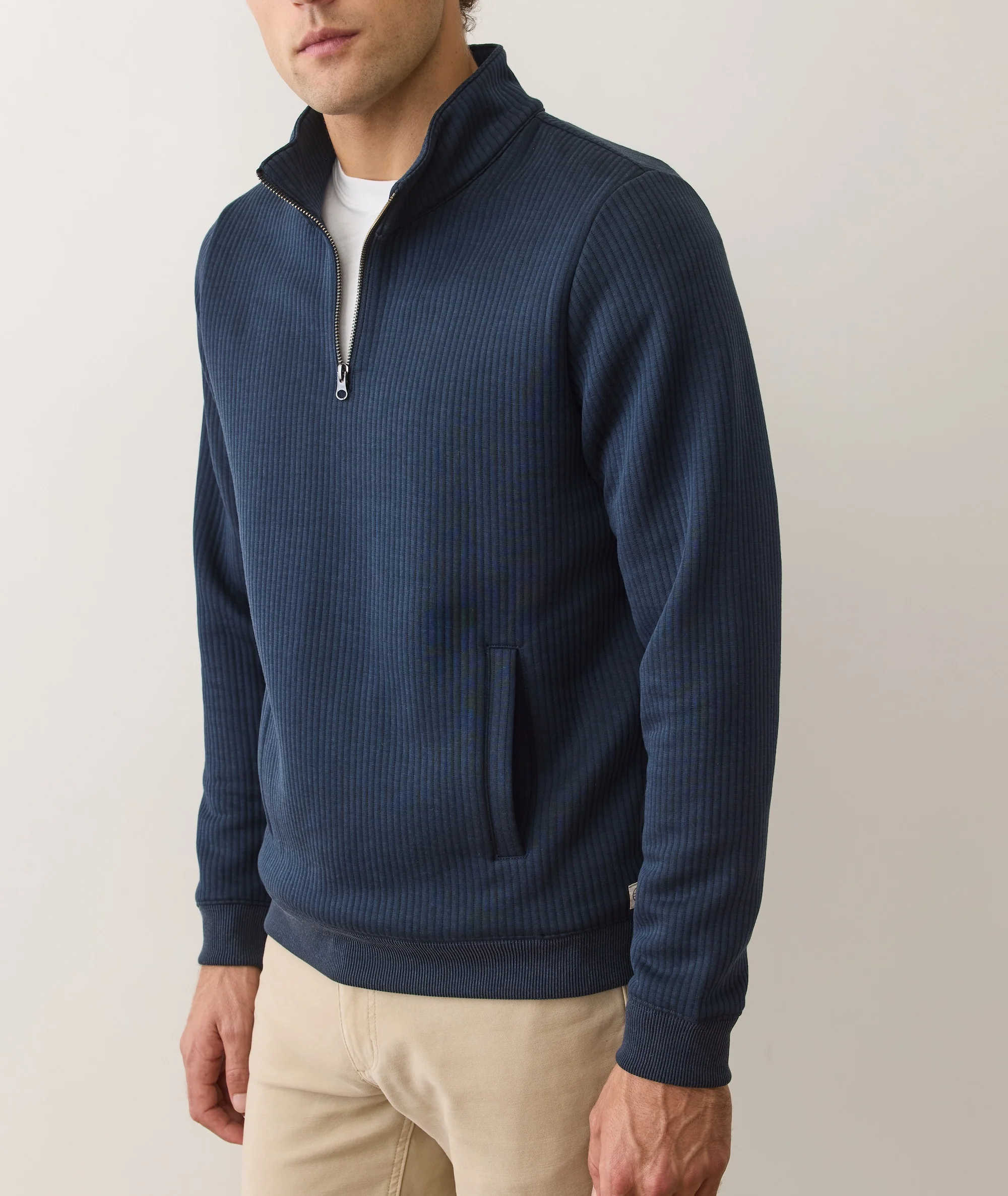 Corbet Quilted Quarter Zip - Image 5