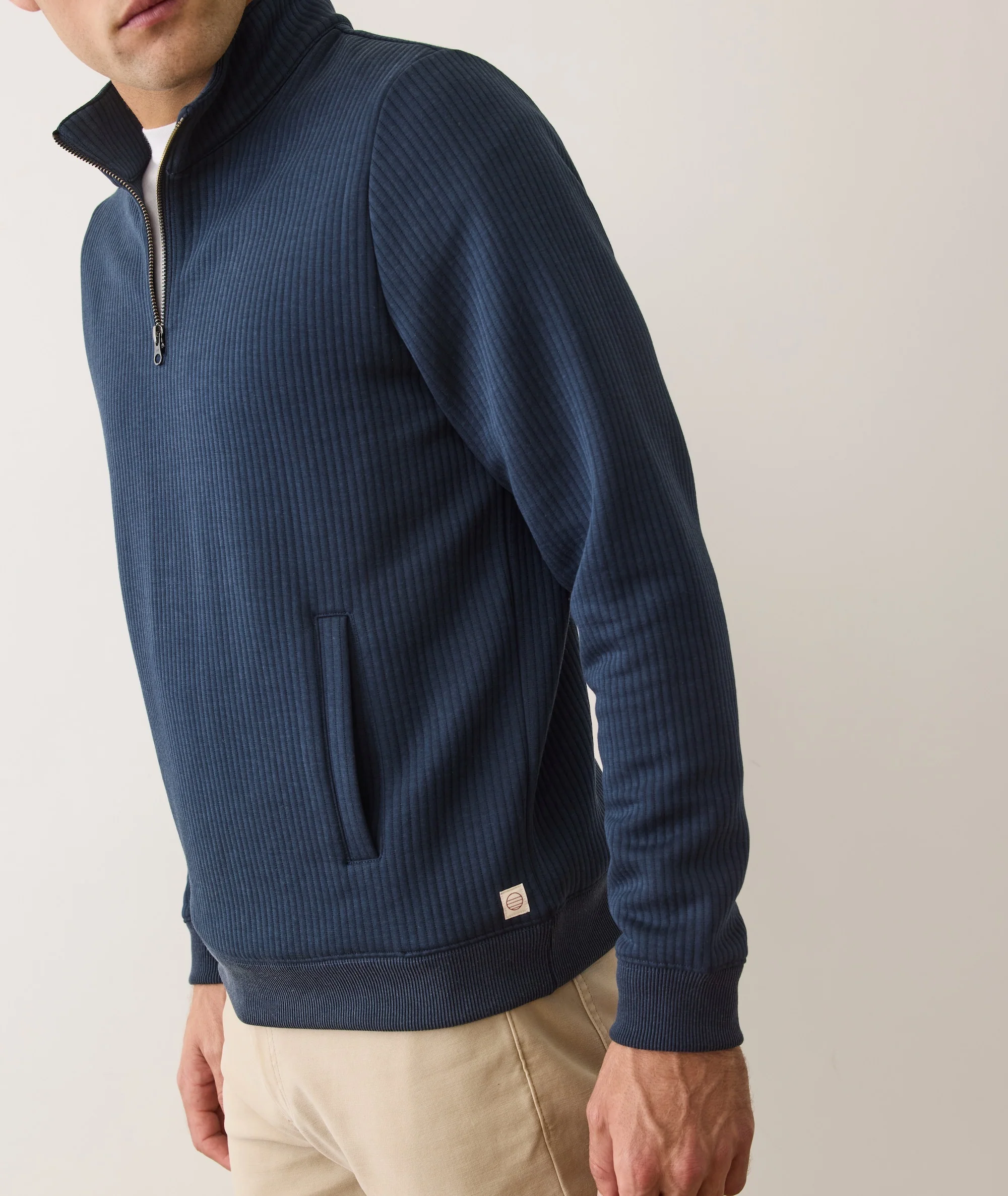 Corbet Quilted Quarter Zip - Image 3