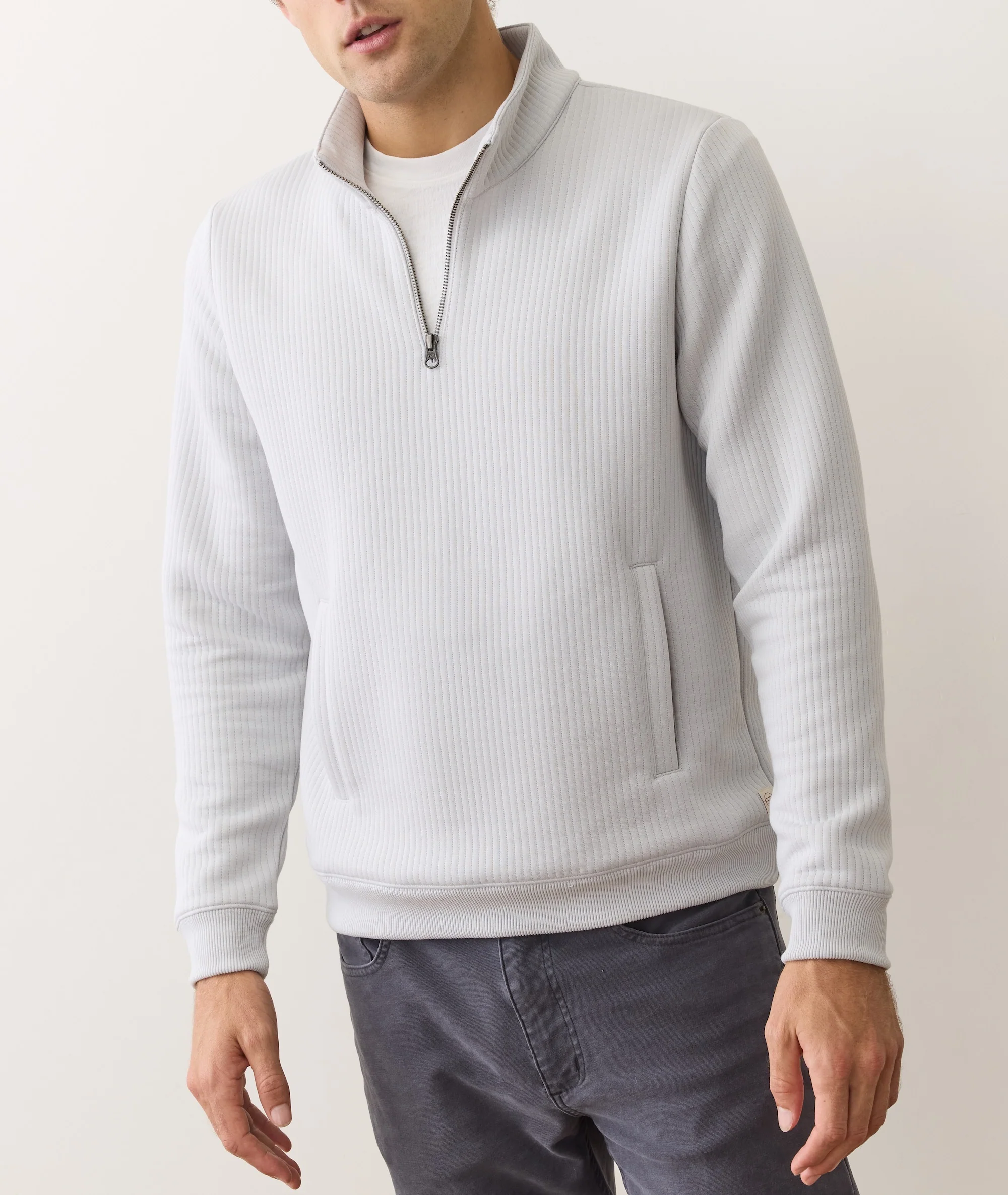 Corbet Quilted Quarter Zip - Image 2