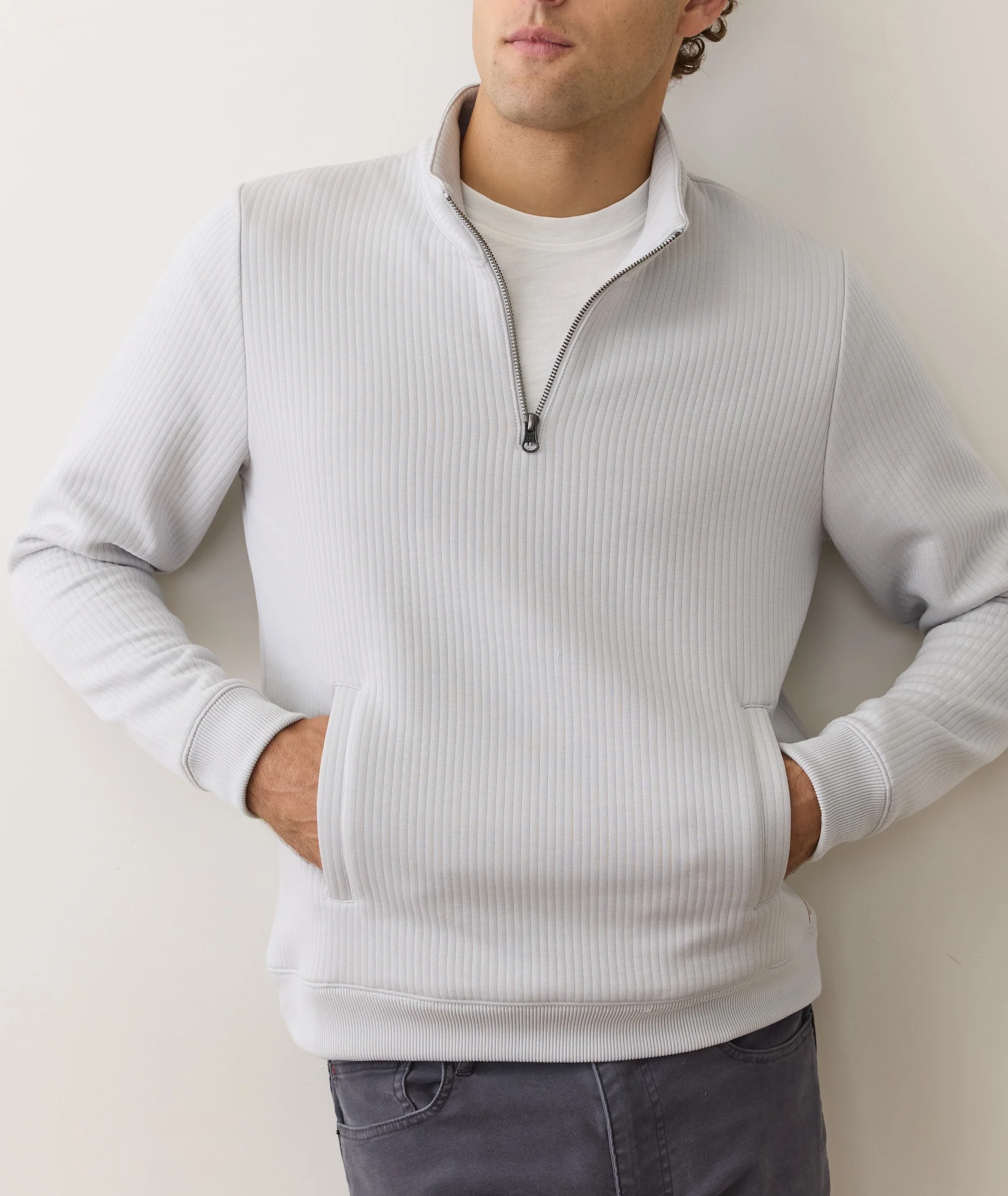 Corbet Quilted Quarter Zip - Image 5