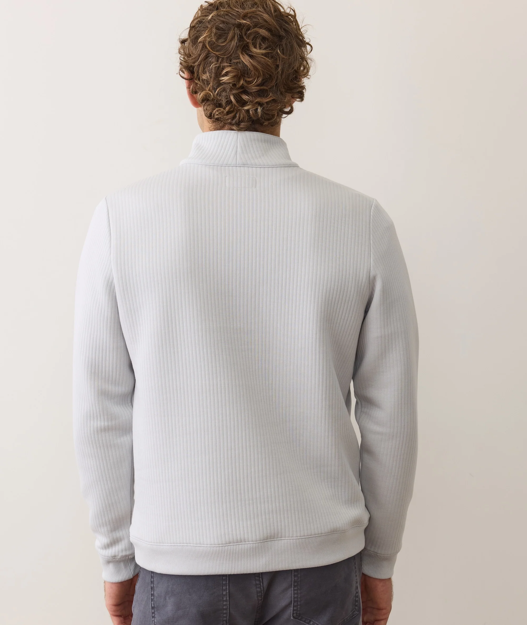 Corbet Quilted Quarter Zip - Image 6