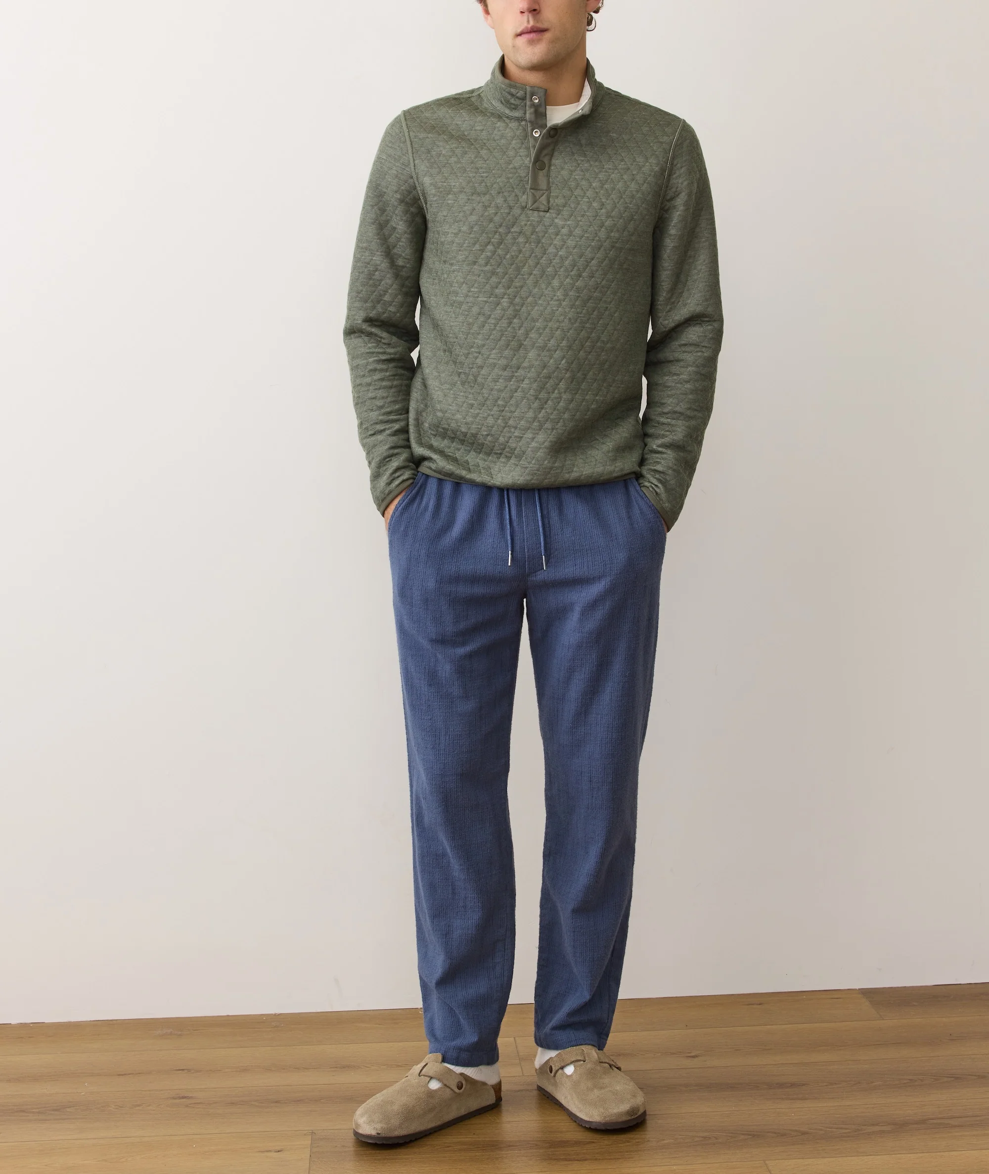 Corbet Quilted Reversible Pullover - Image 7