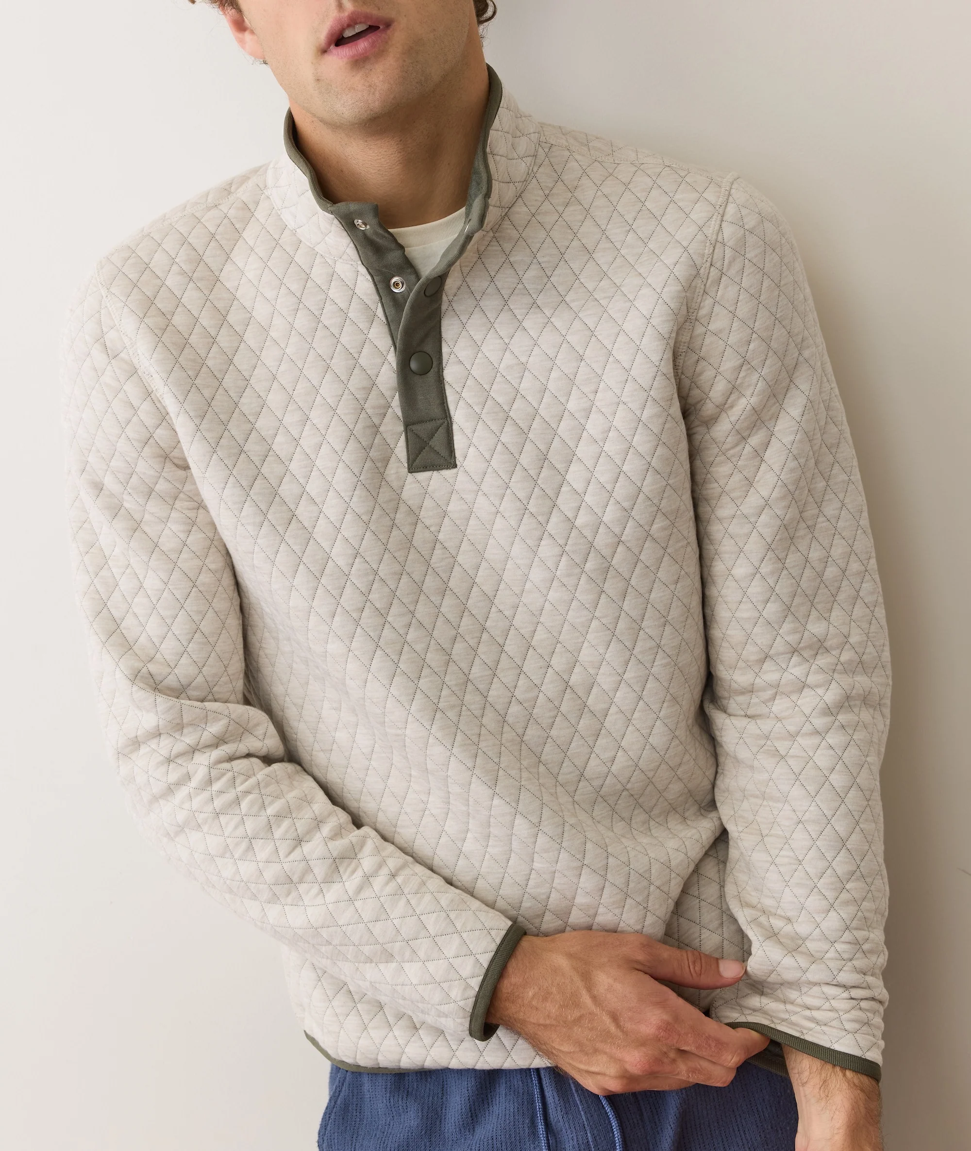 Corbet Quilted Reversible Pullover - Image 5