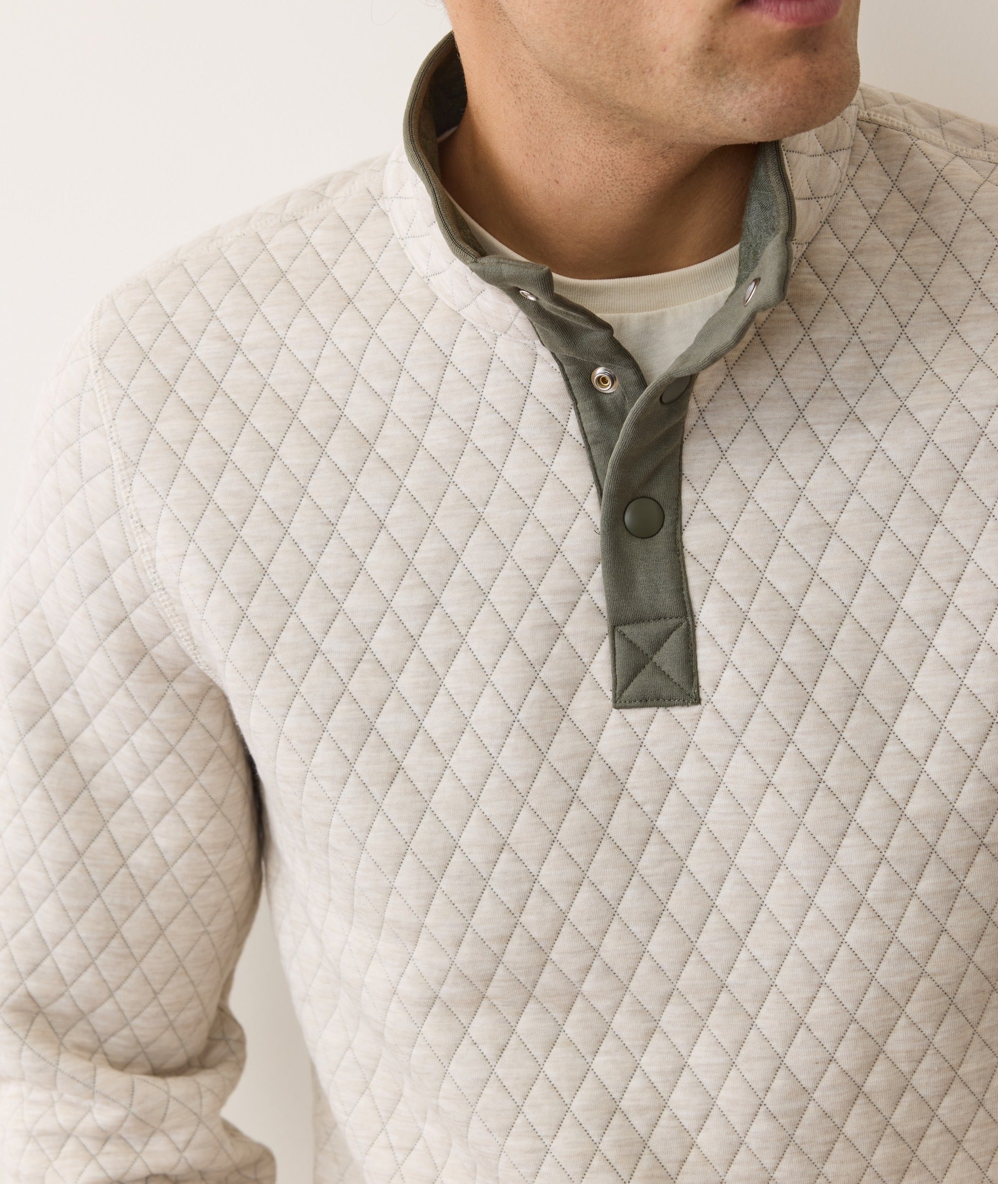 Corbet Quilted Reversible Pullover - Image 3