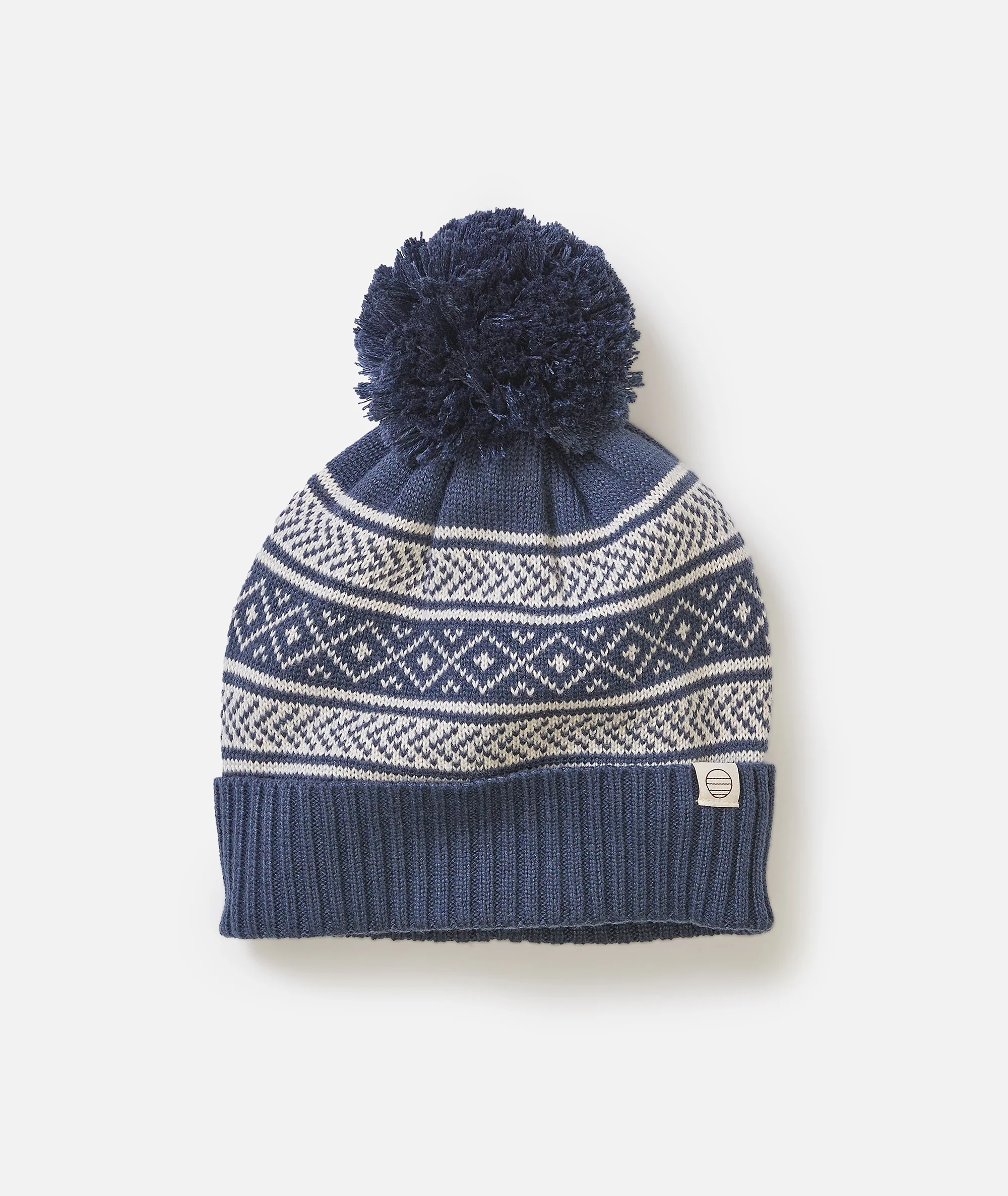 Fair Isle Pom Beanie