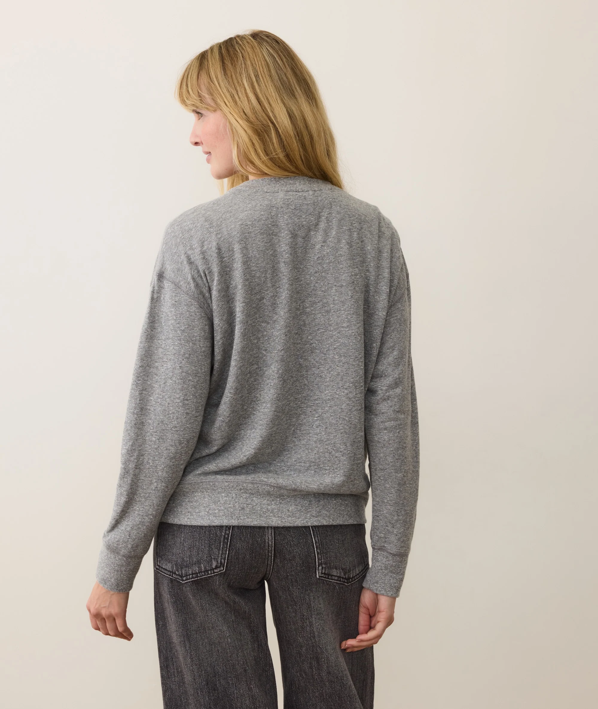Double Knit Oversized Crew - Image 6